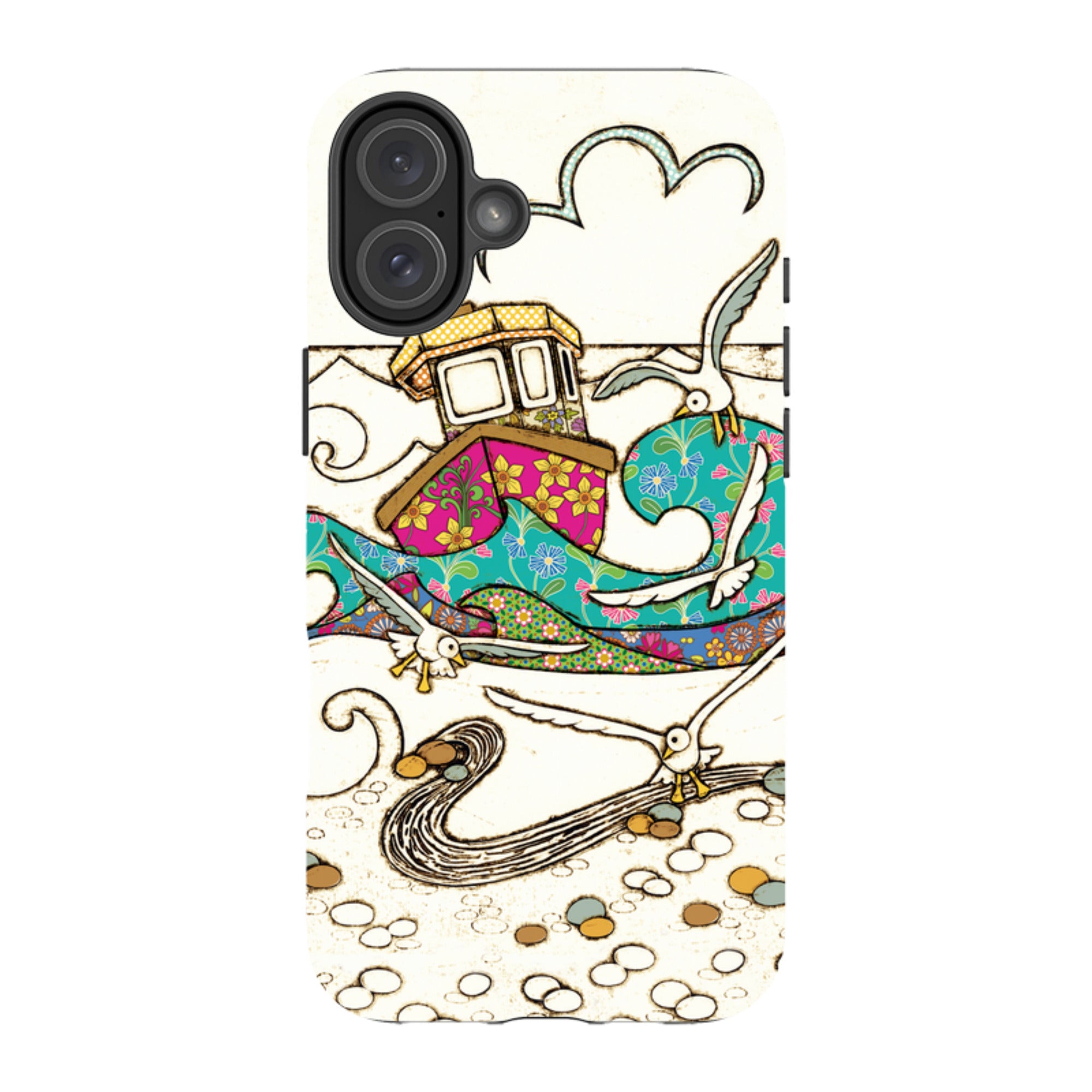 iPhone Tough Case - Fishing Boat By Amelia Bowman