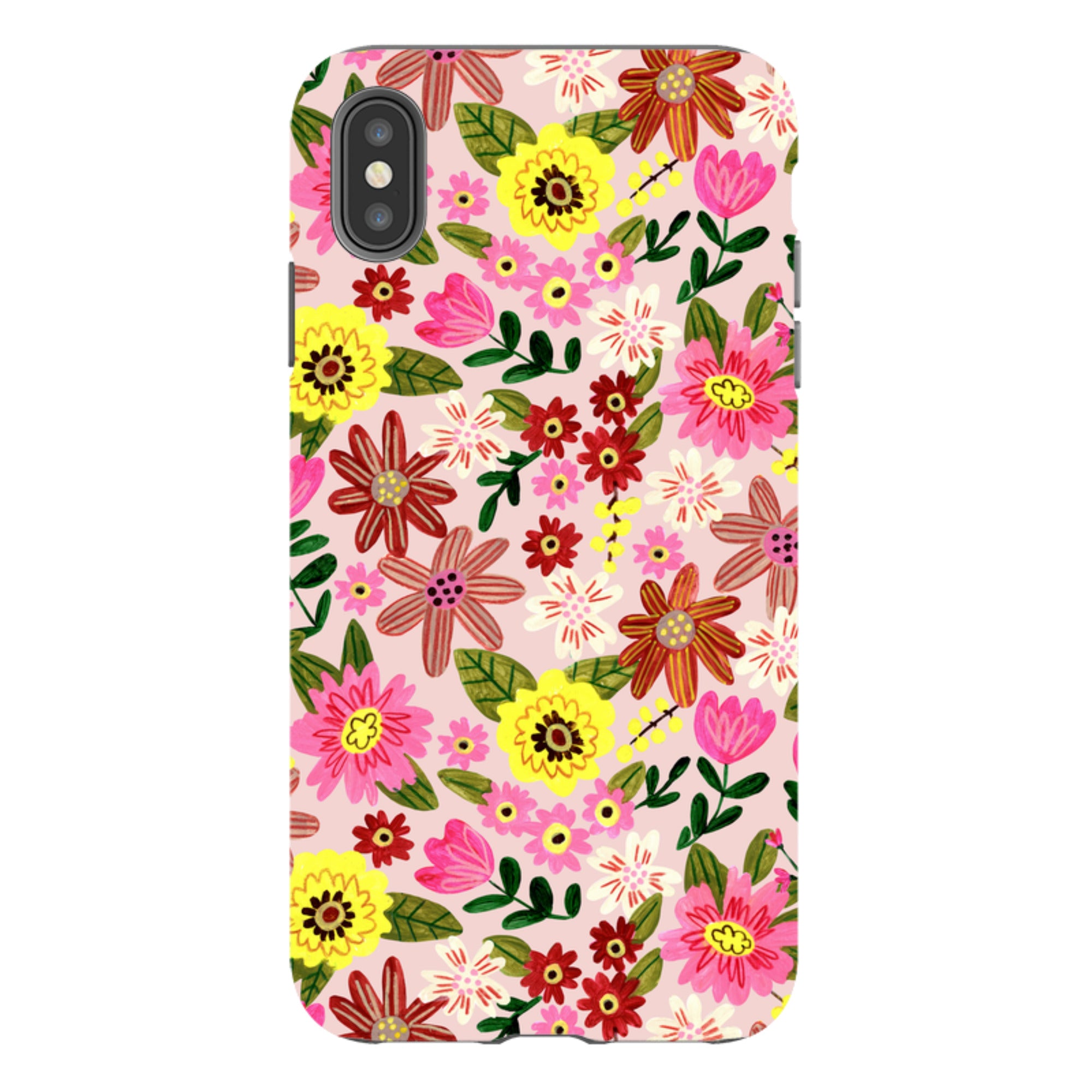iPhone Tough Case - Spring Floral I By Caroline Bonne Muller