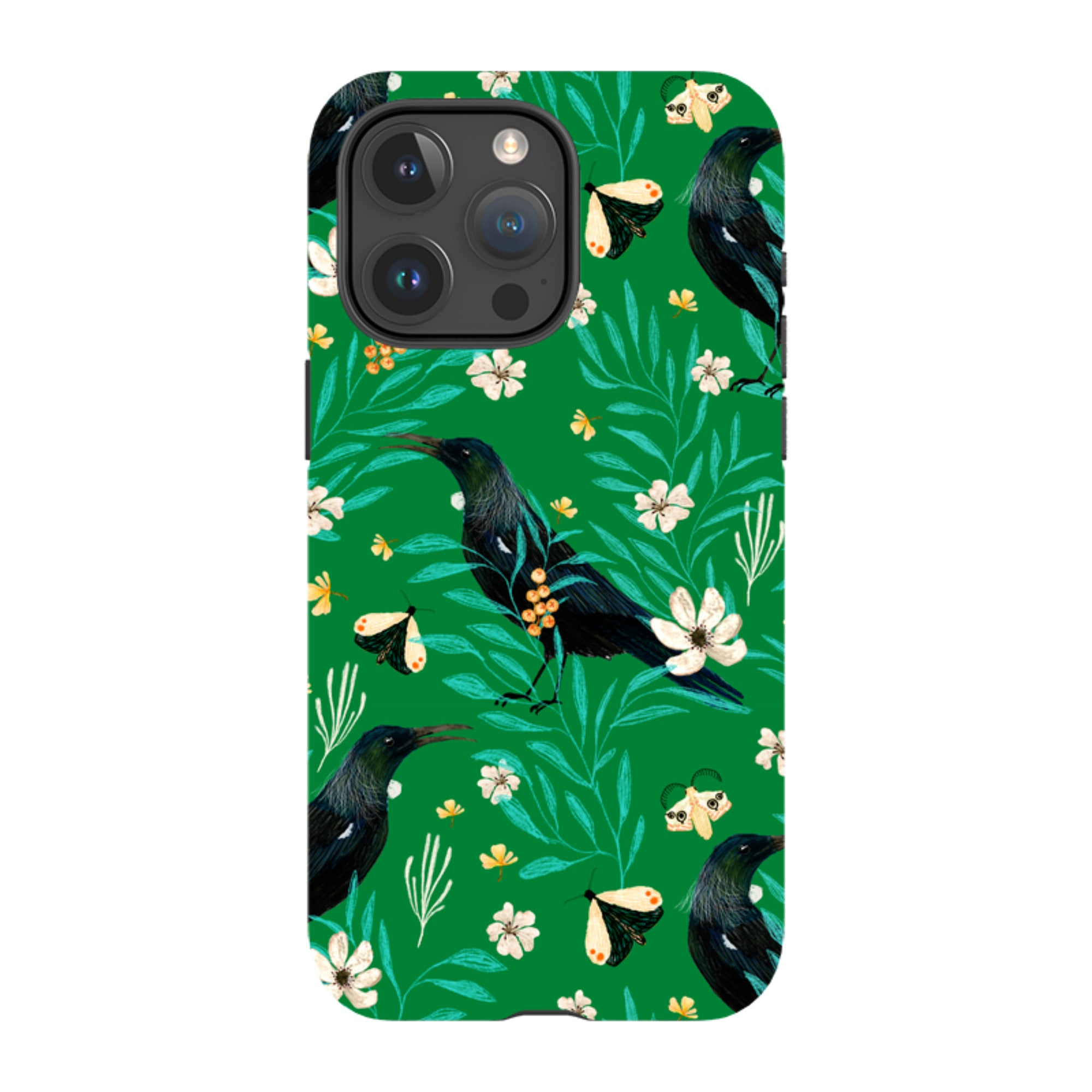 iPhone Tough Case - Tui Green By Katherine Quinn