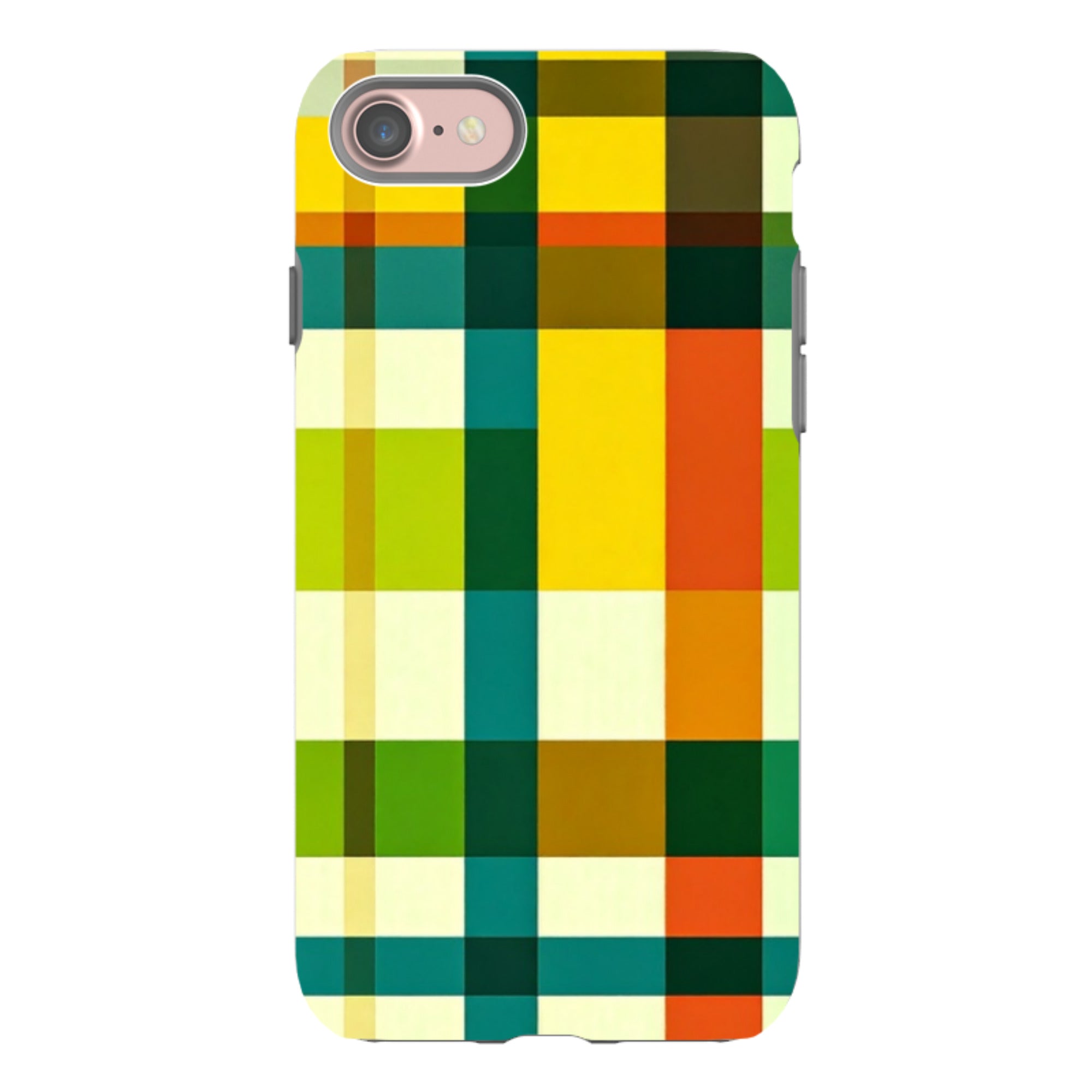iPhone Tough Case - Los Angeles Gingham