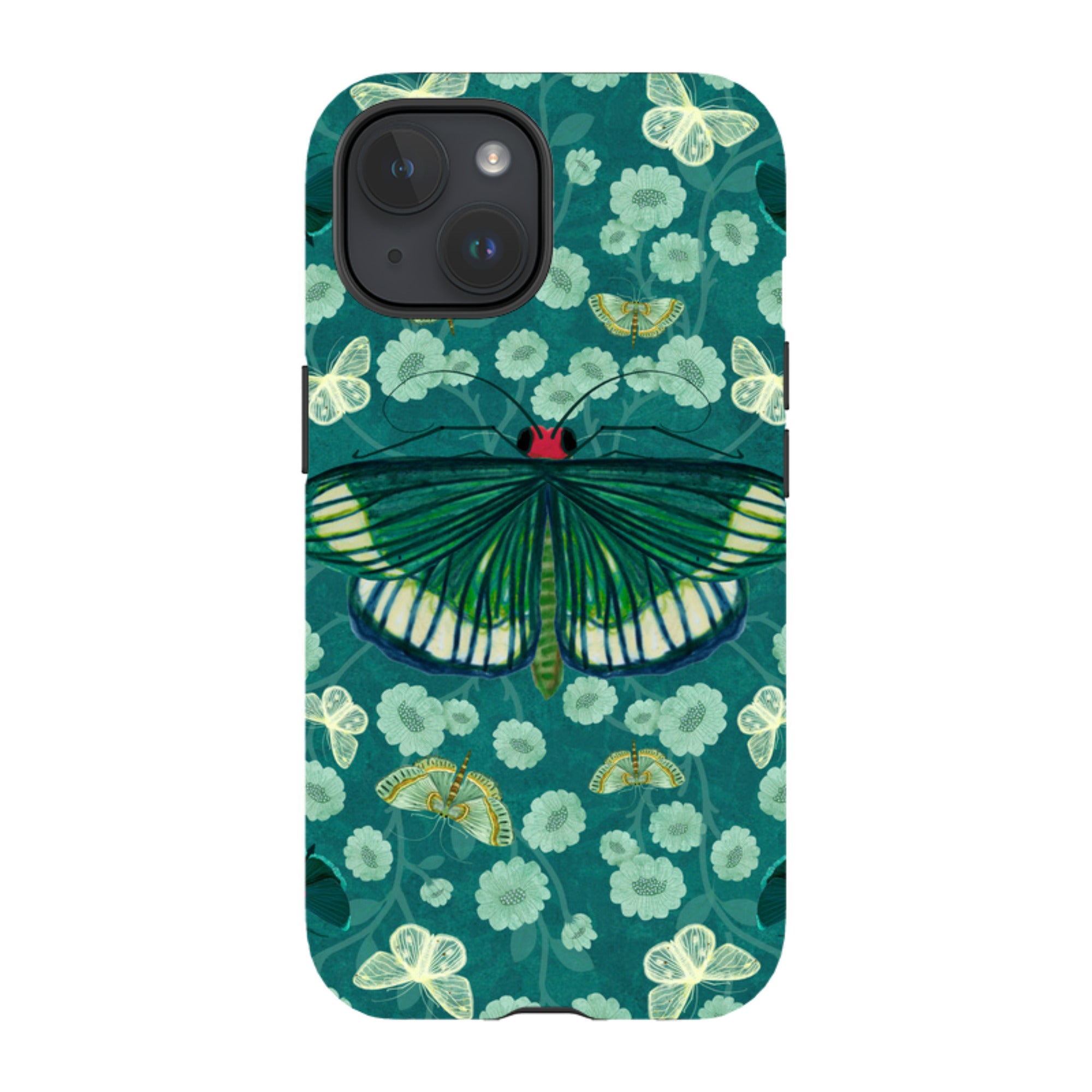 iPhone Tough Case - Big Moth 2 By Katherine Quinn