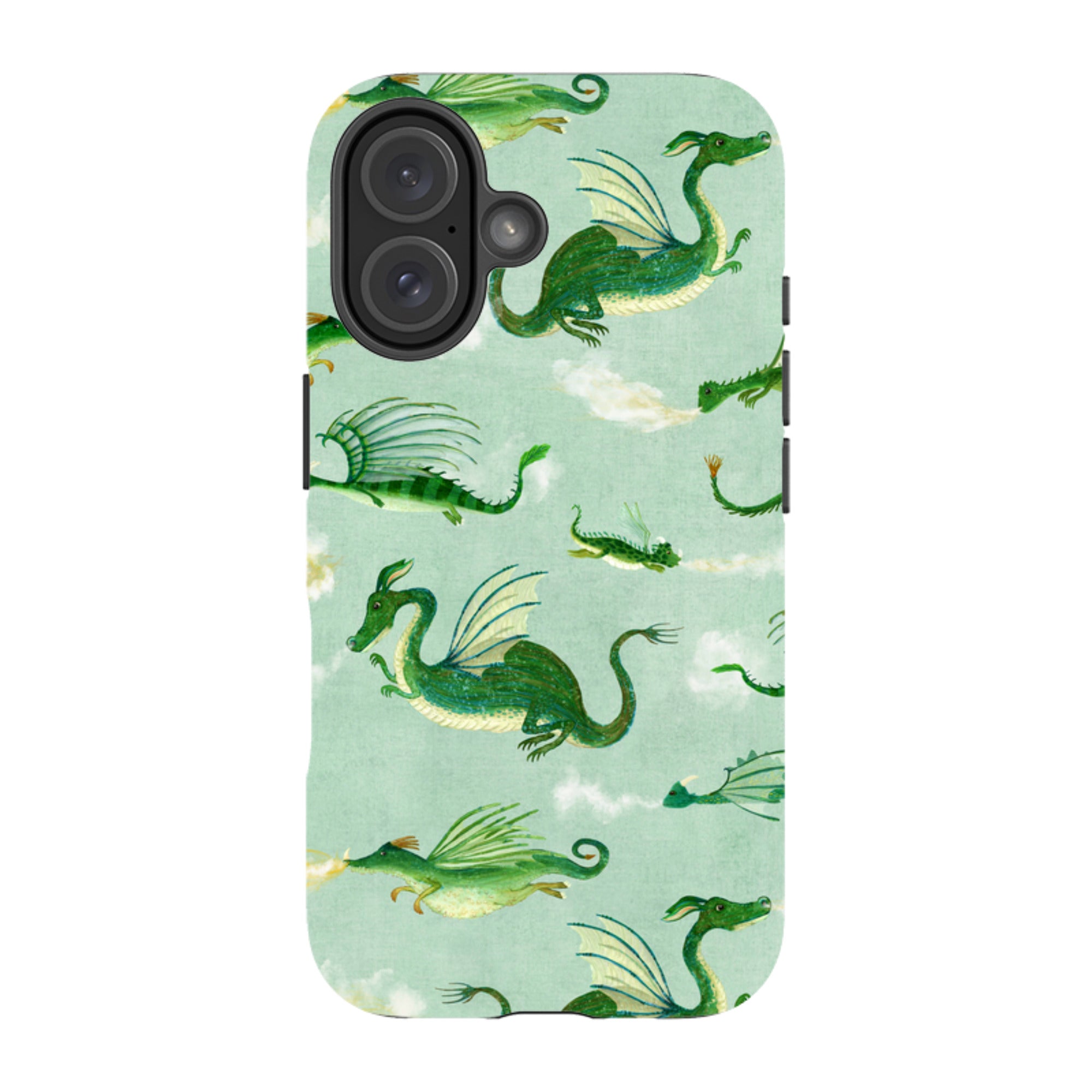 iPhone Tough Case - Dragons By Katherine Quinn
