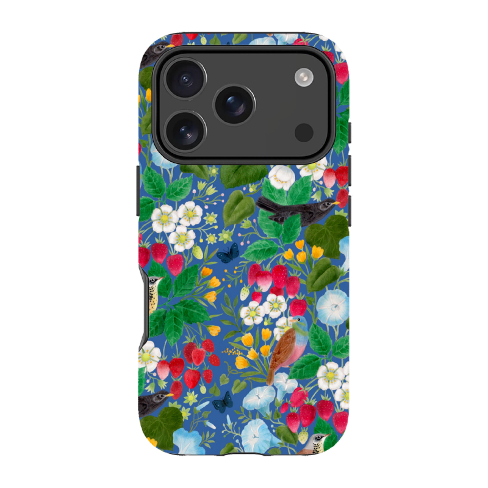 iPhone MagSafe Tough Case - Strawberry Thief By Bex Parkin