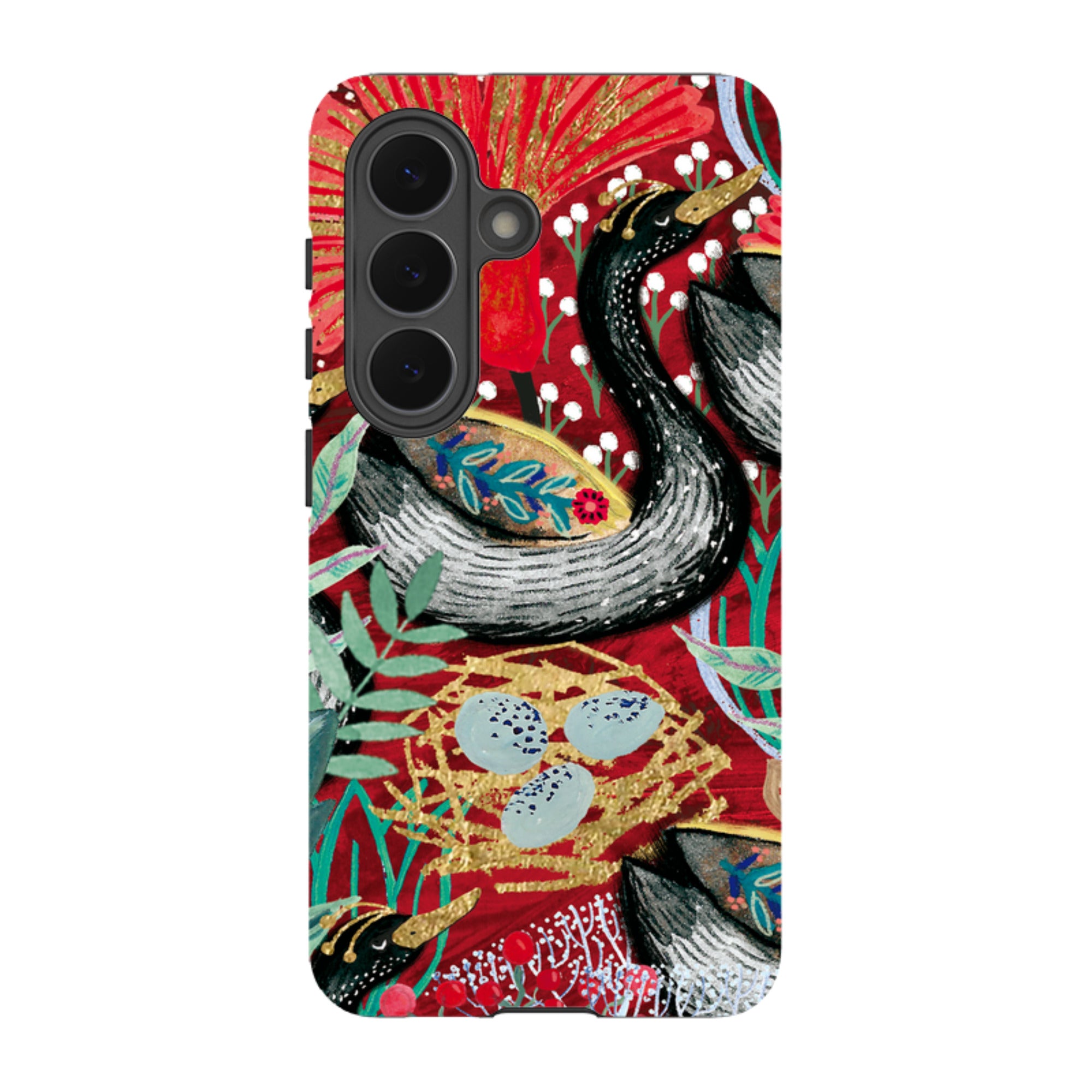 Samsung Tough Case - Eight Geese A Laying By Emma Frances Grant
