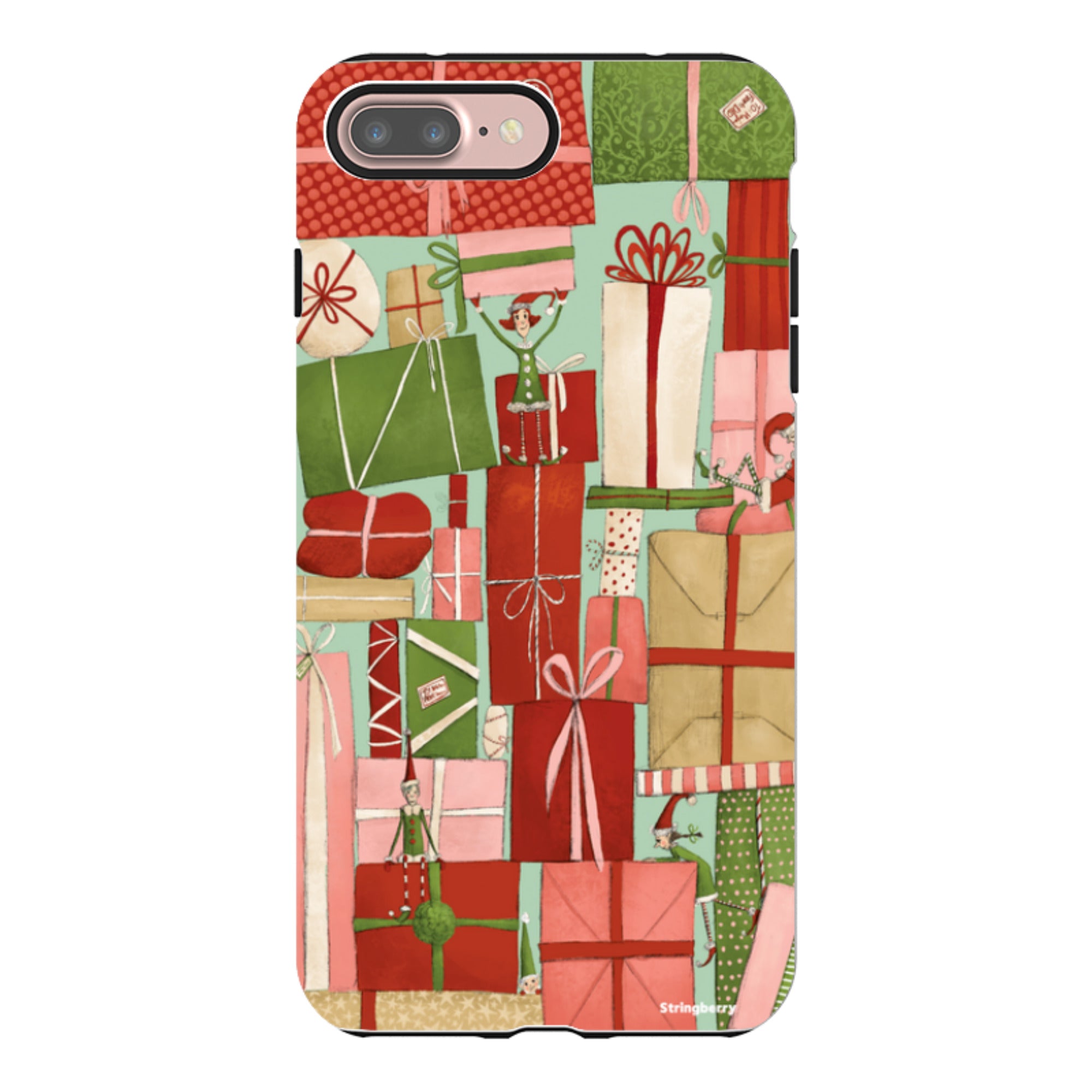 iPhone Tough Case - Santas Helpers II By Maja Lindberg
