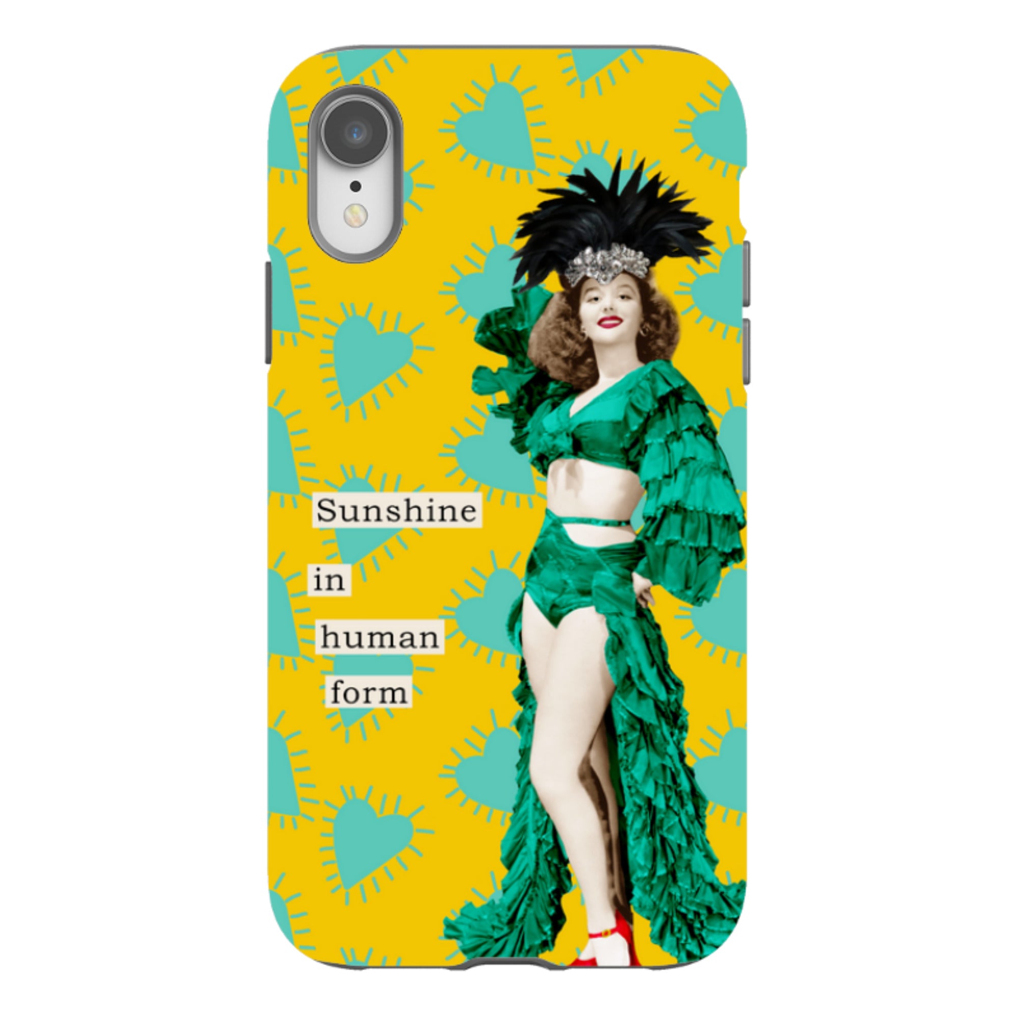 iPhone Tough Case - Sunshine In Human Form By Clare Jordan