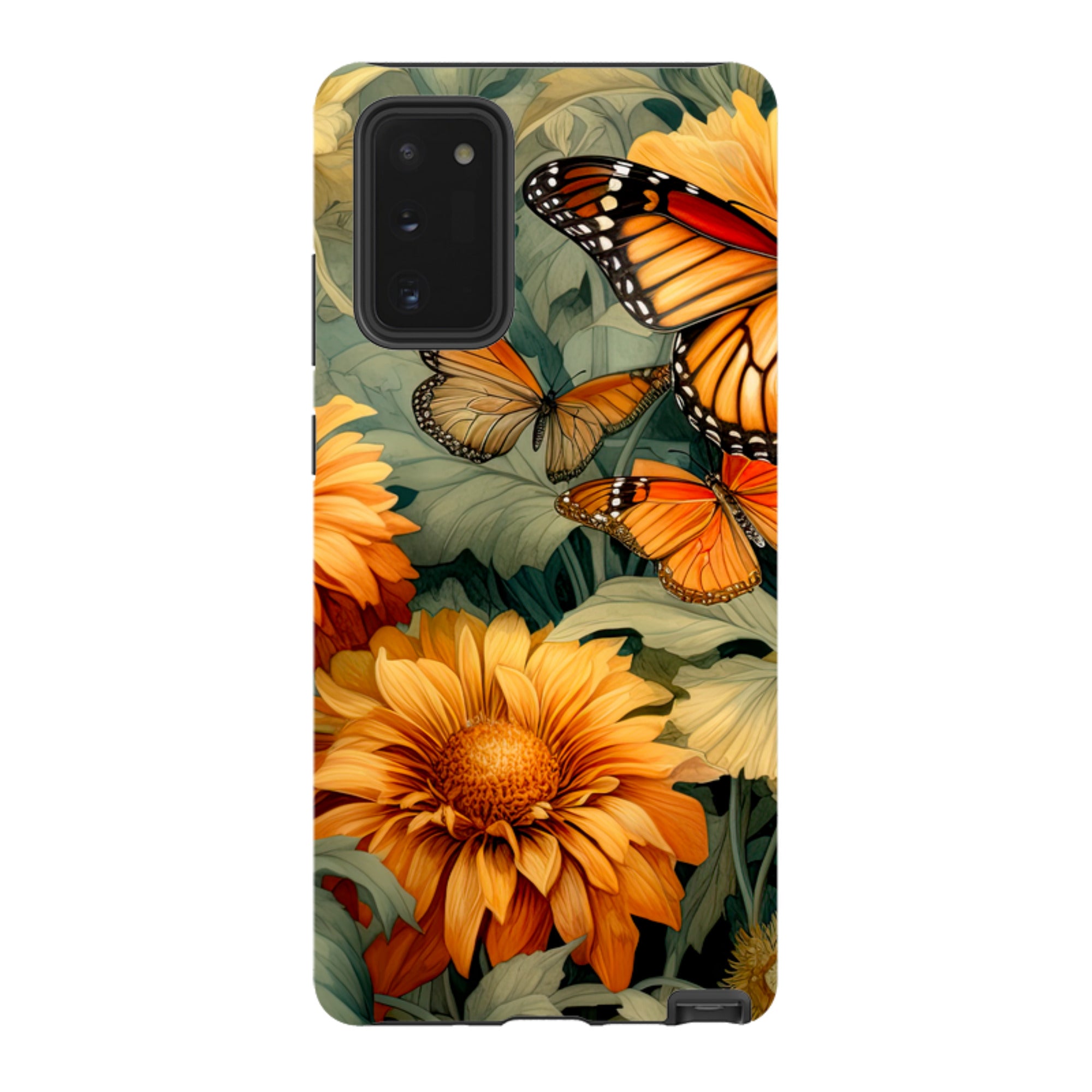 Samsung Tough Case - Butterfly Daisies V