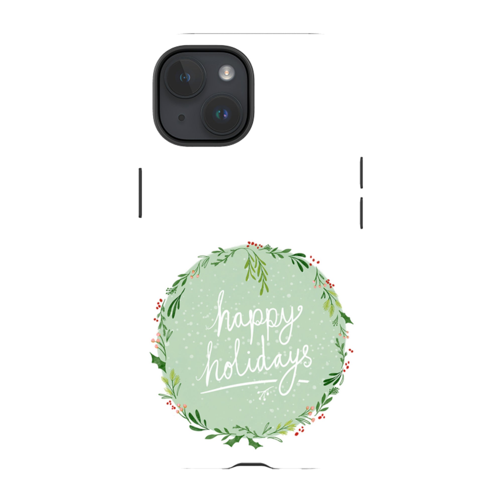 iPhone Tough Case - Happy Holidays By Katherine Quinn
