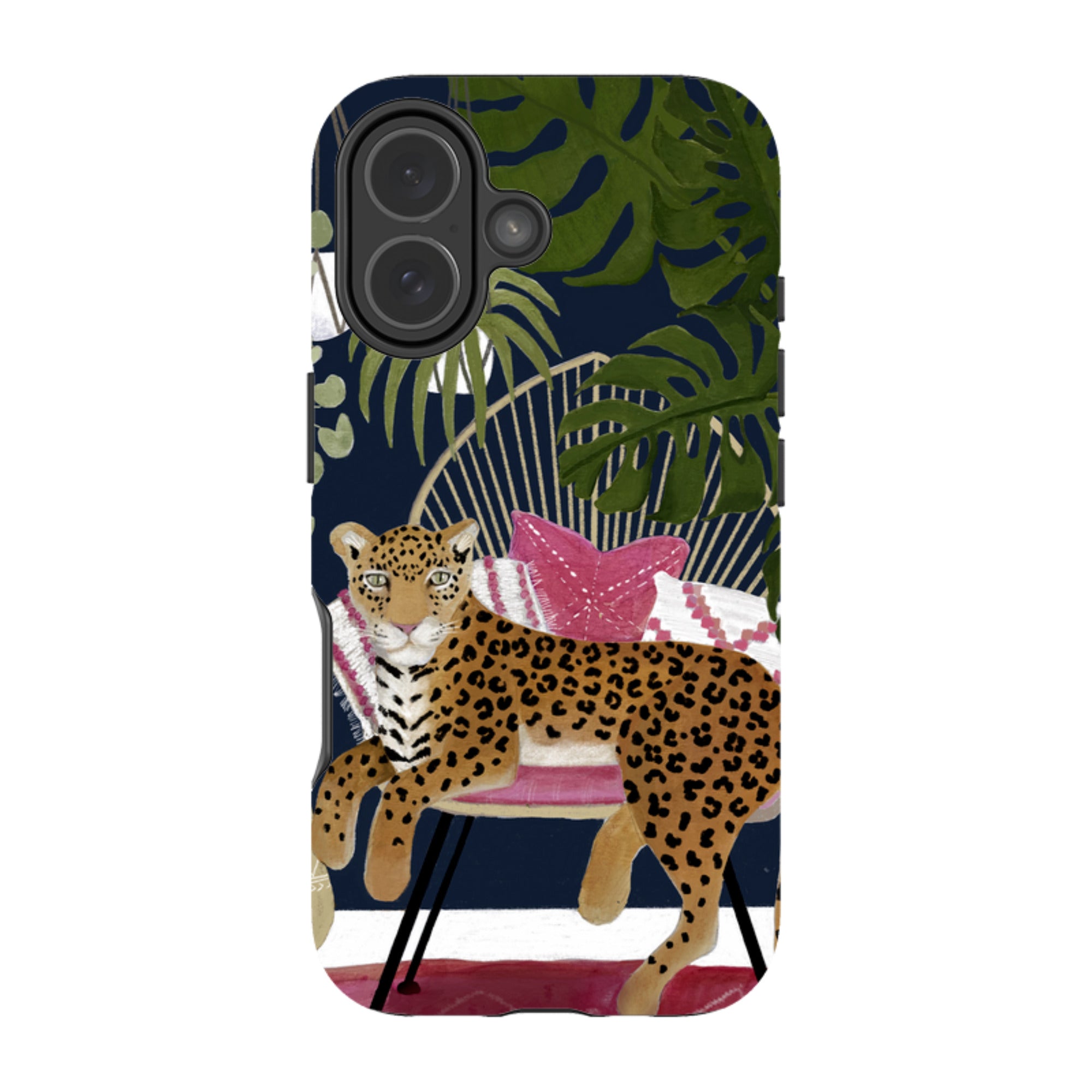 iPhone Tough Case - Boho Leopard By Bex Parkin