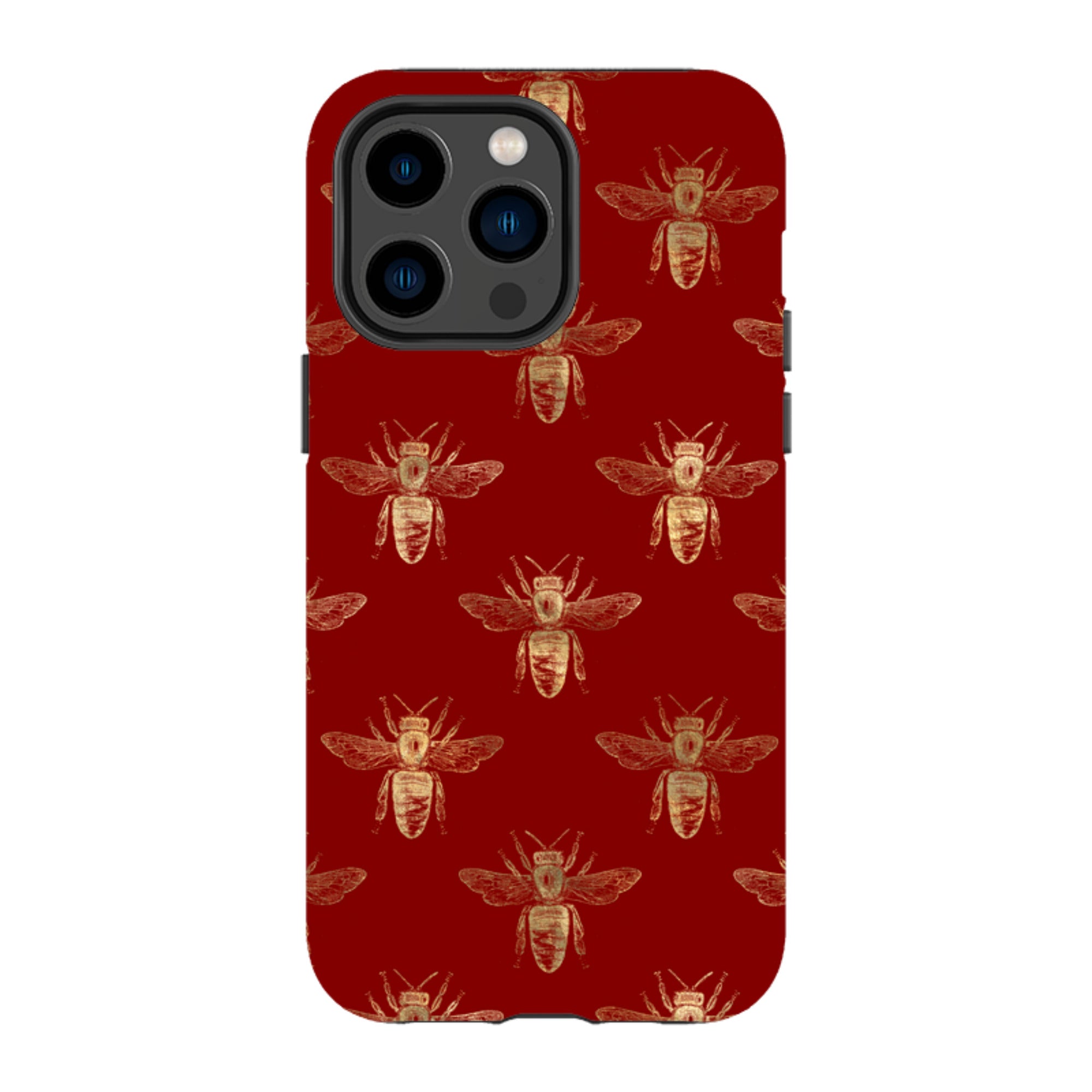 iPhone Tough Case - Red Bees