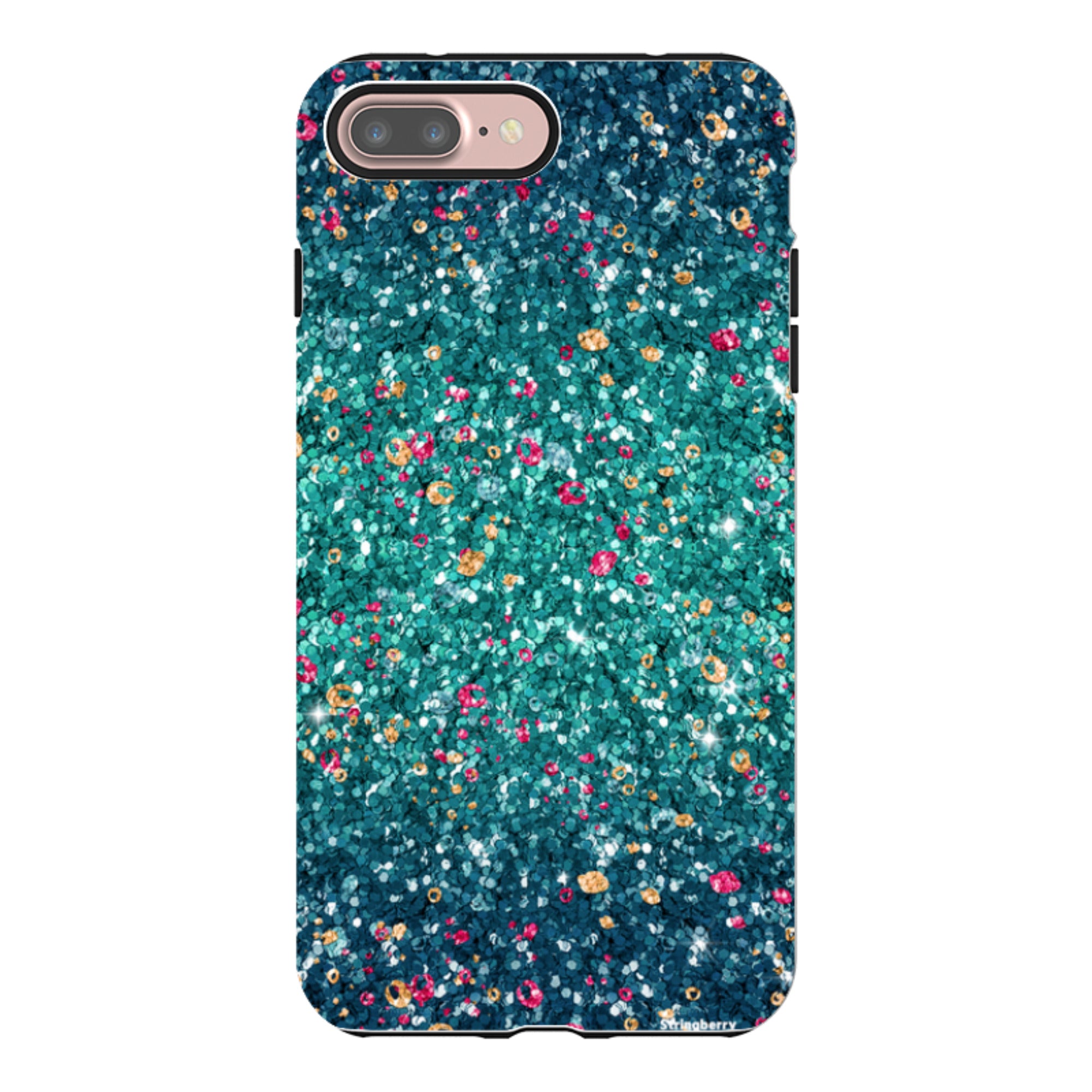 iPhone Tough Case - Butterfly Comet (case does not glitter)