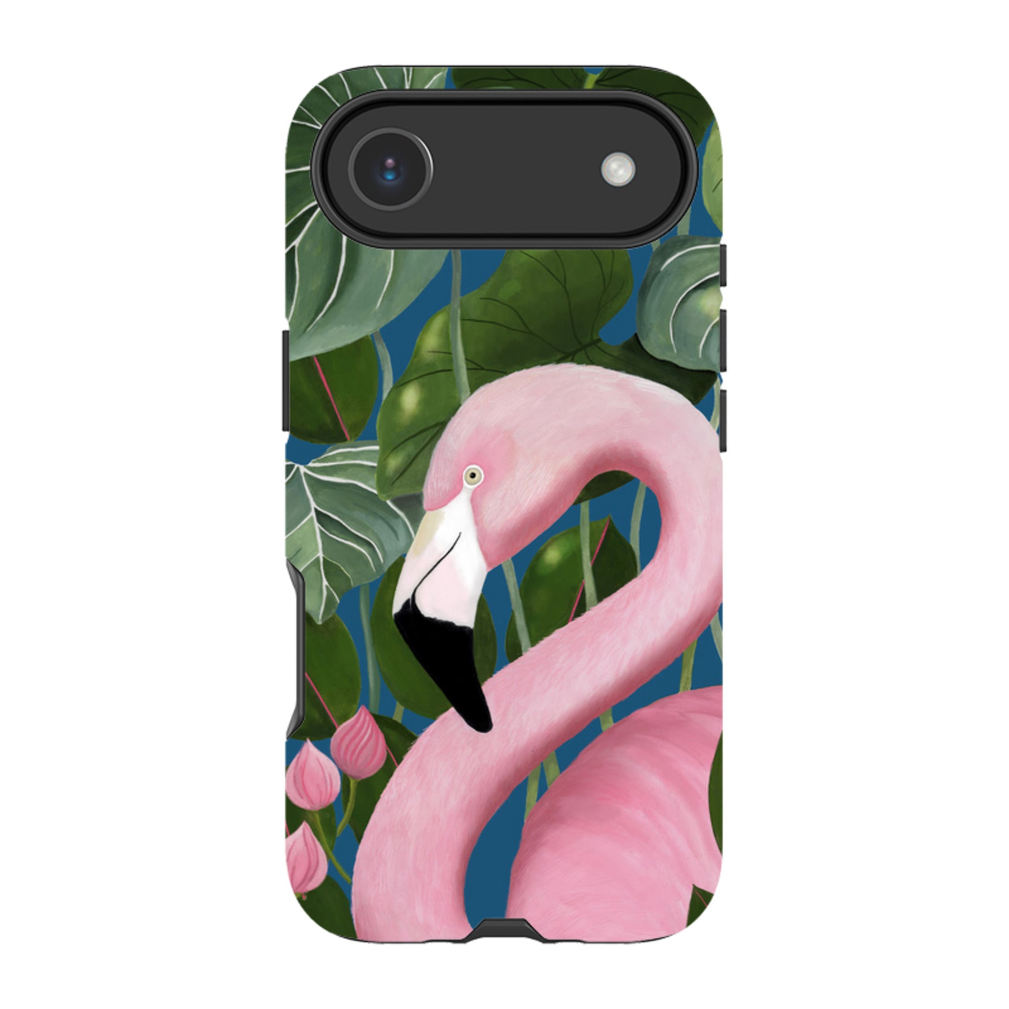 iPhone Tough Case - Flamingo By Bex Parkin
