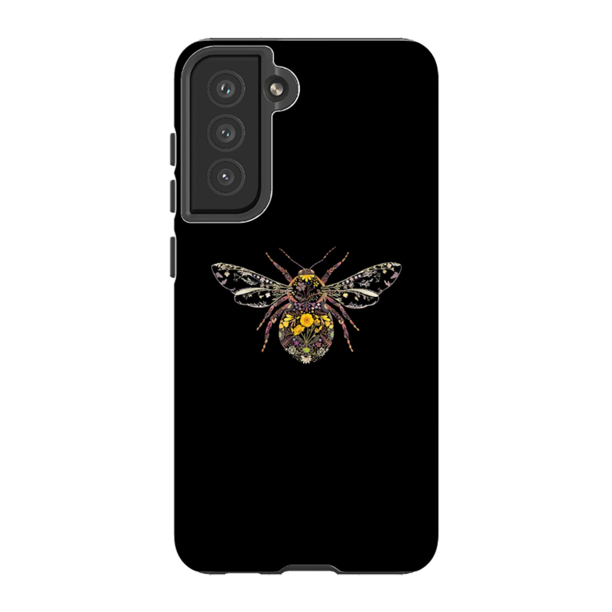 Samsung Tough  Case - Floral Bumble Bee By Helen Ahpornsiri