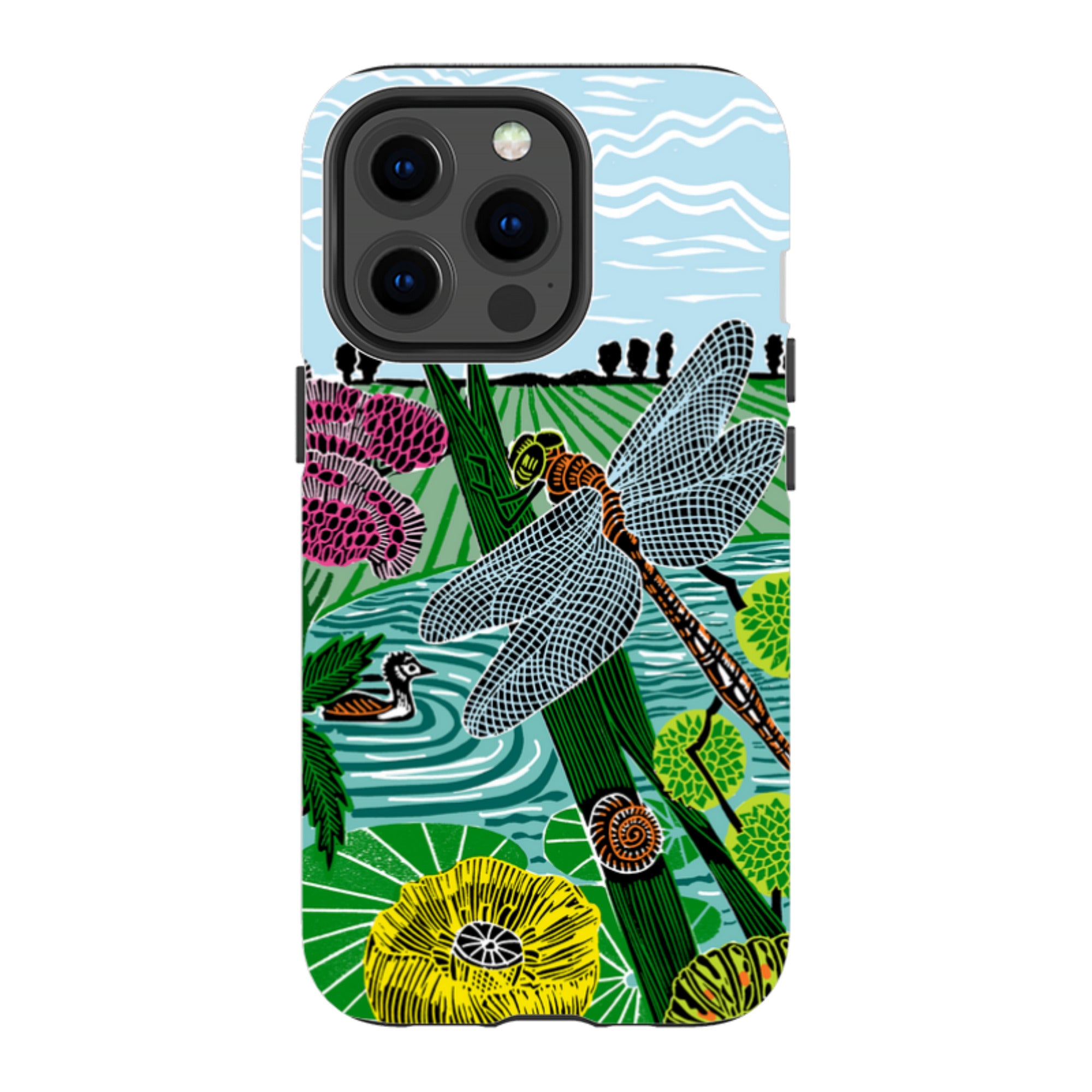 iPhone Tough Case - Pond By Kate Heiss