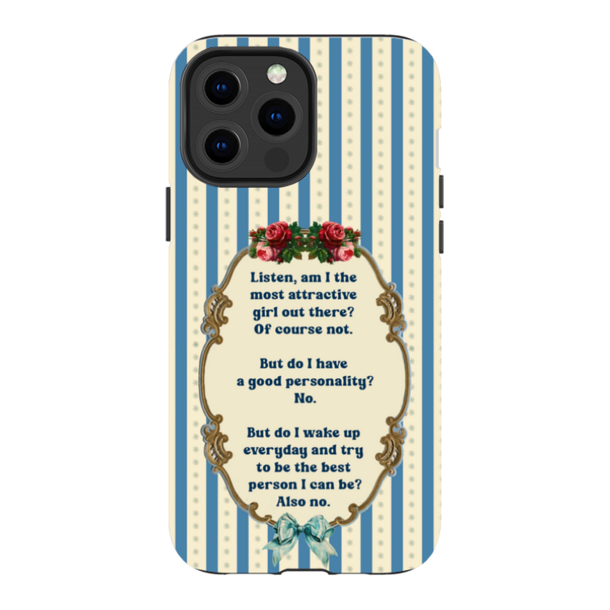 iPhone Tough Case - Attractive By Clare Jordan