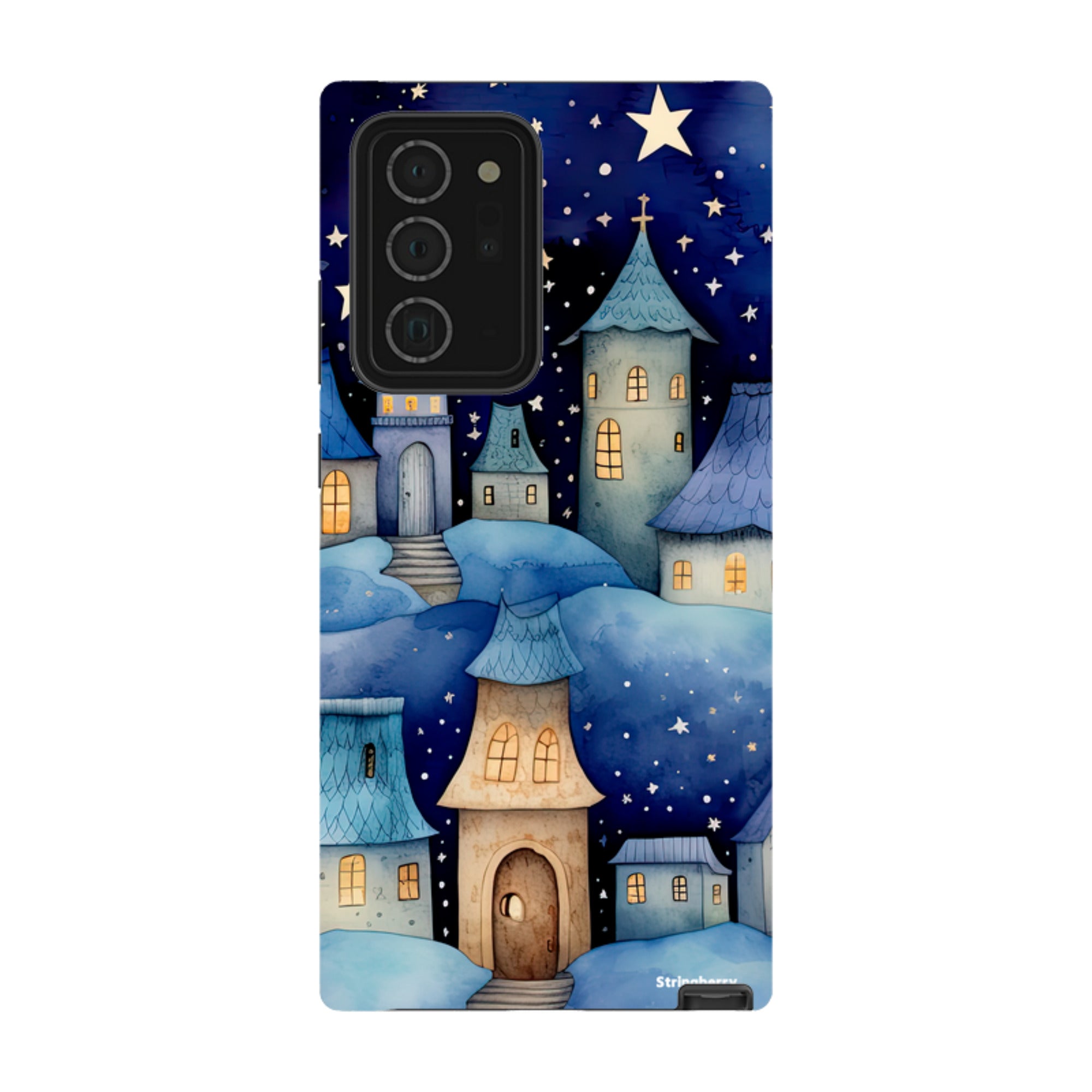 Samsung Tough Case - Blue Stars