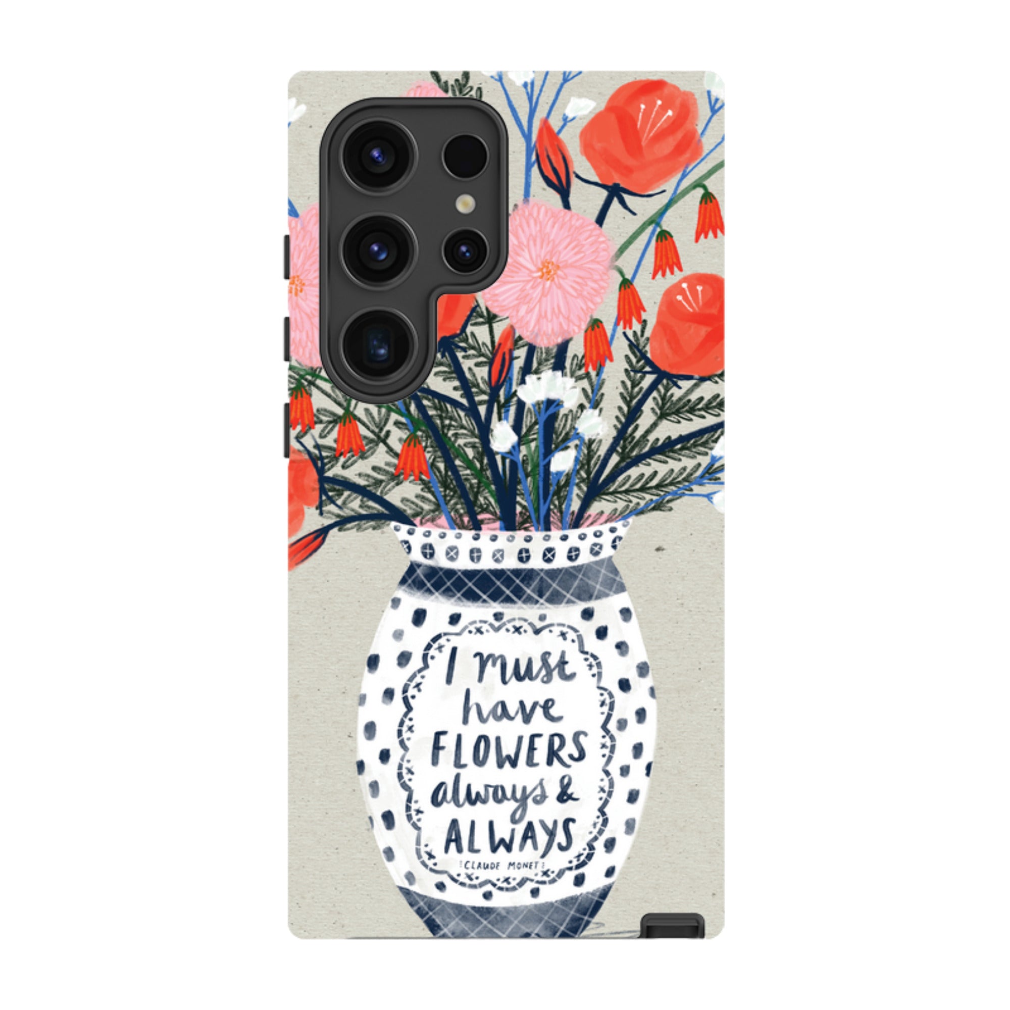 Samsung Tough Case - Flowers Always By Lee Foster Wilson
