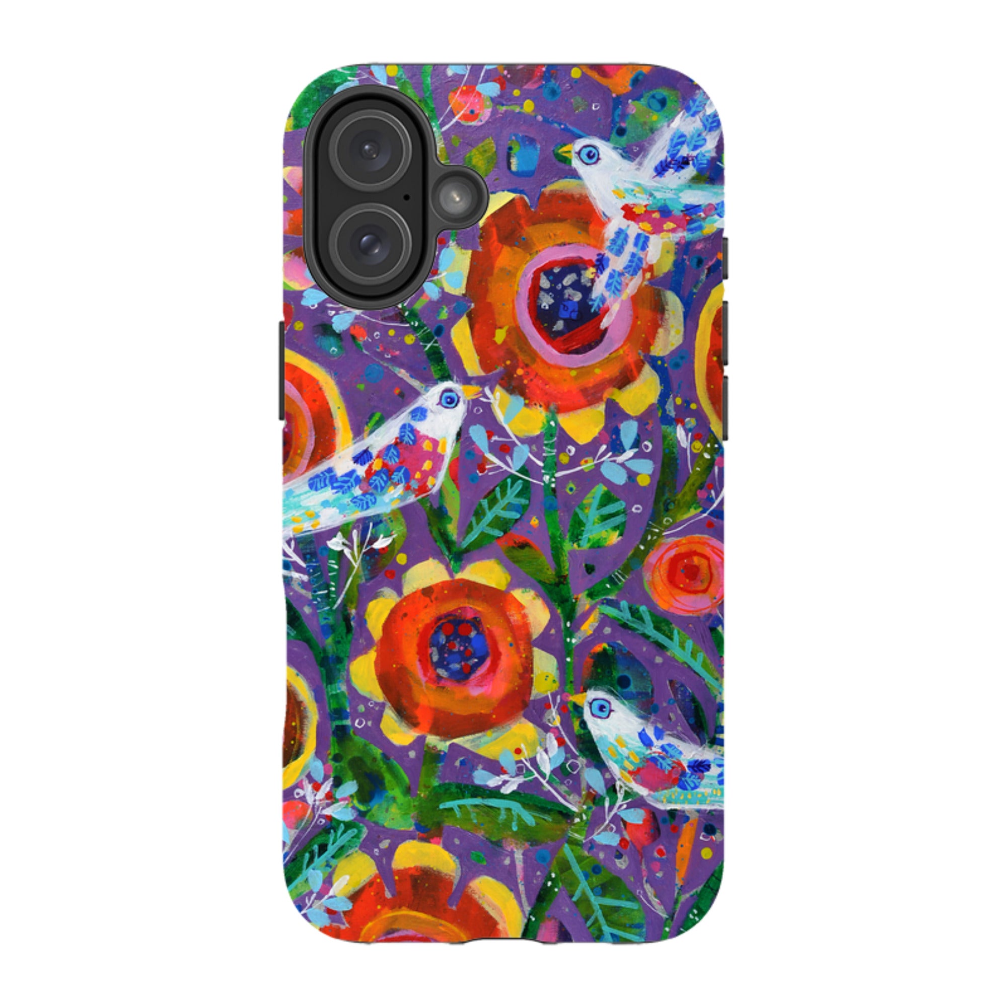 iPhone Tough Case - Garden Party By Claire West