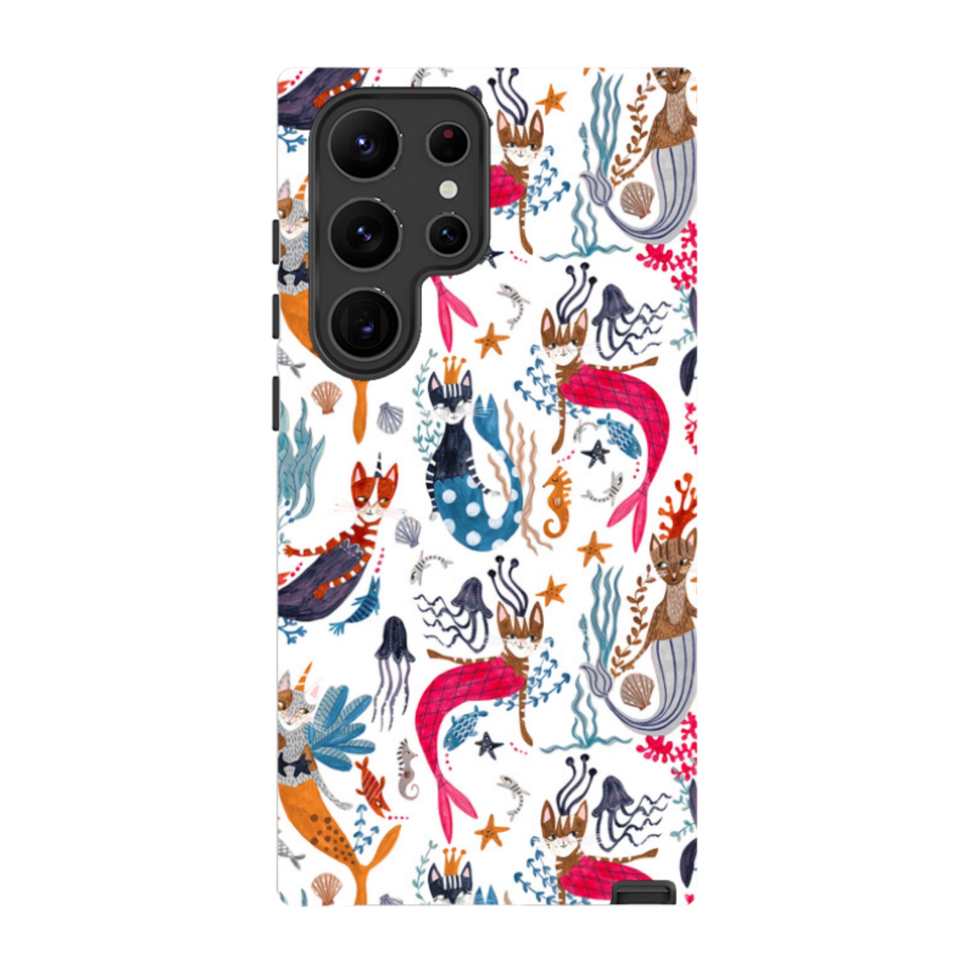 Samsung Tough Case - Cat-Fish By Caroline Bonne Muller