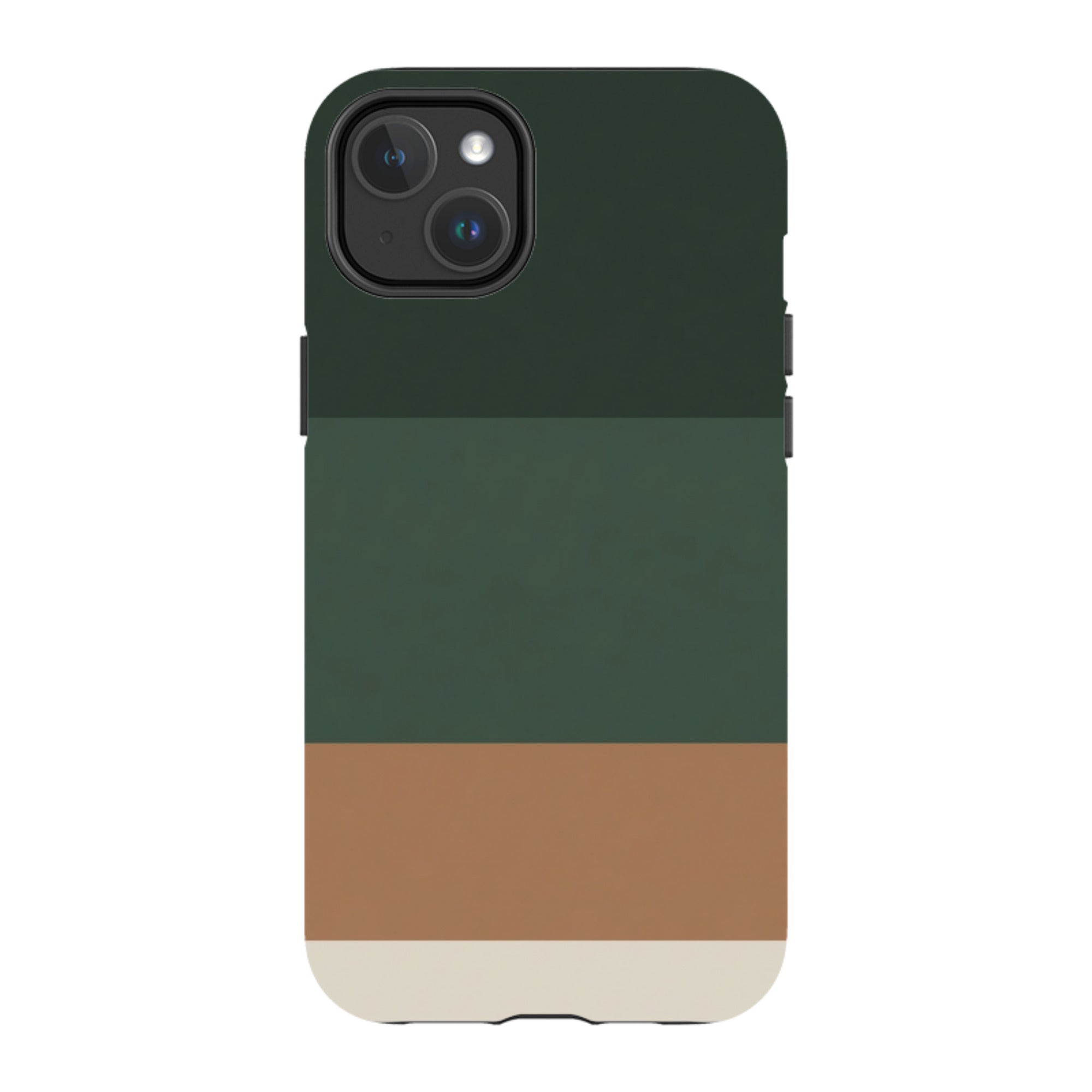 iPhone MagSafe Tough Case - Terracotta and Green Gradient