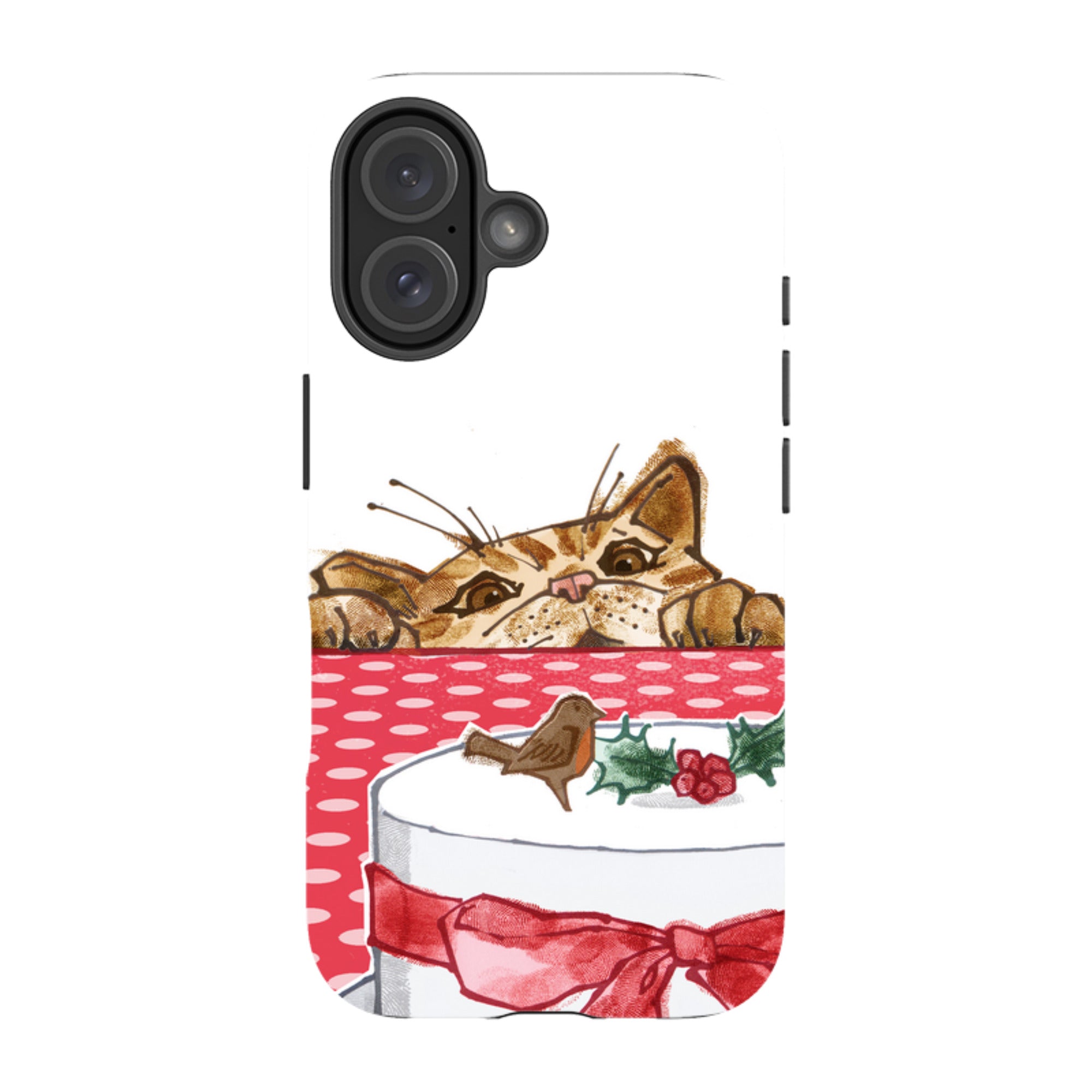iPhone Tough Case - Cake Cat By Liane Payne