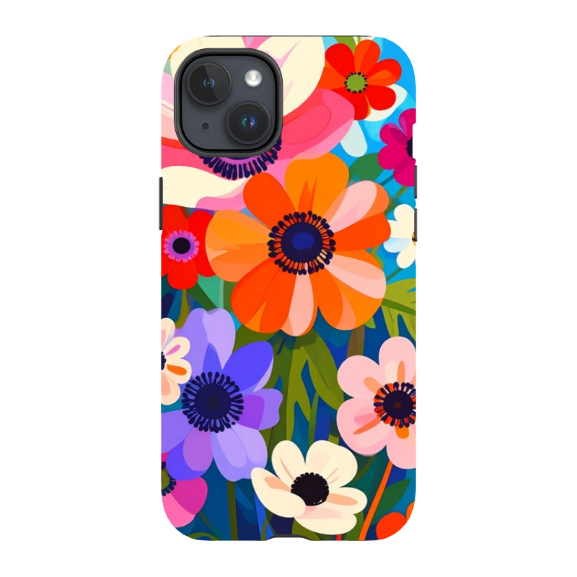iPhone MagSafe Tough Case - Angel Summer Floral