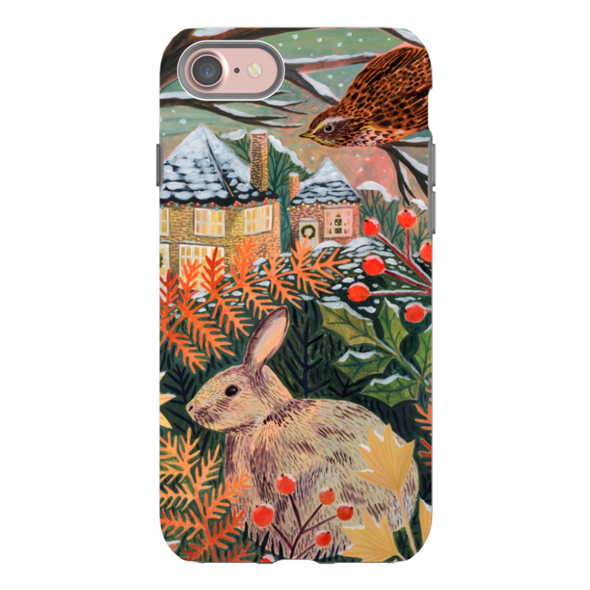 iPhone Tough Case - Rabbit By Lee Foster Wilson