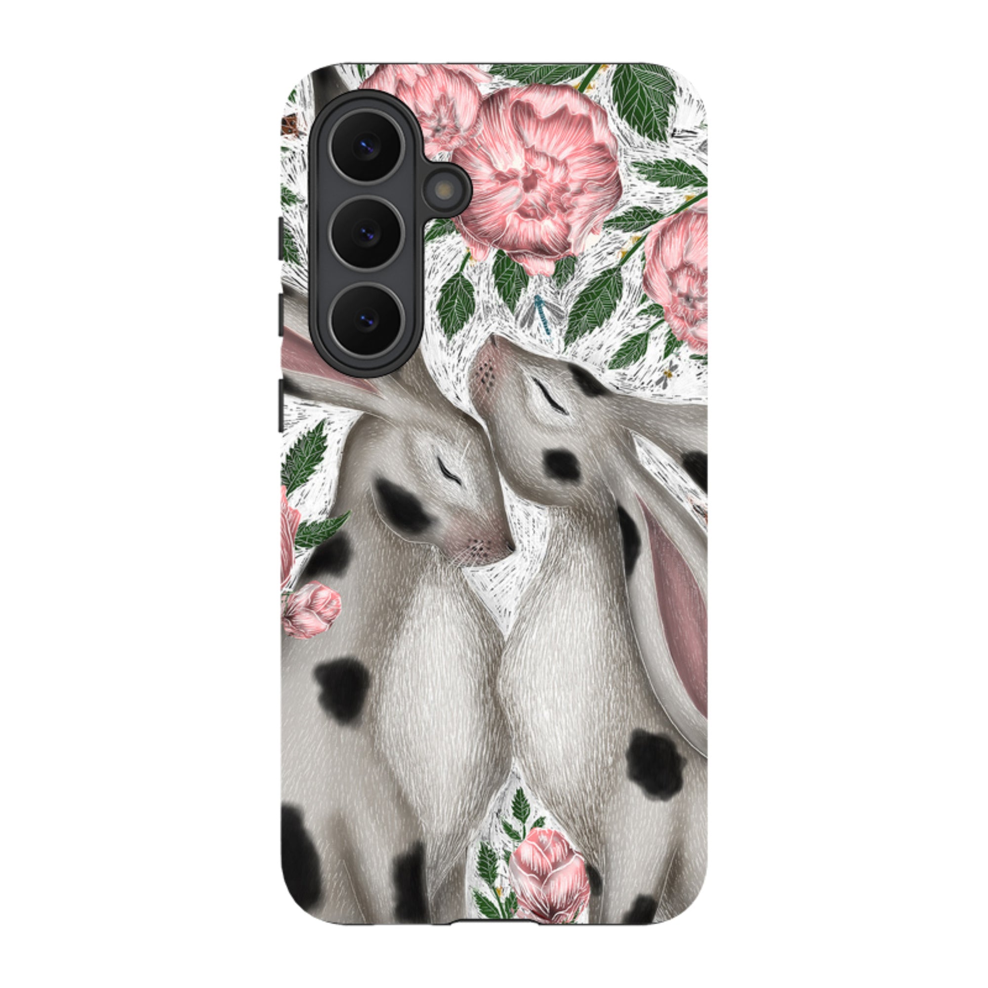 Samsung Tough Case - Hares And Peonies By Catherine Rowe