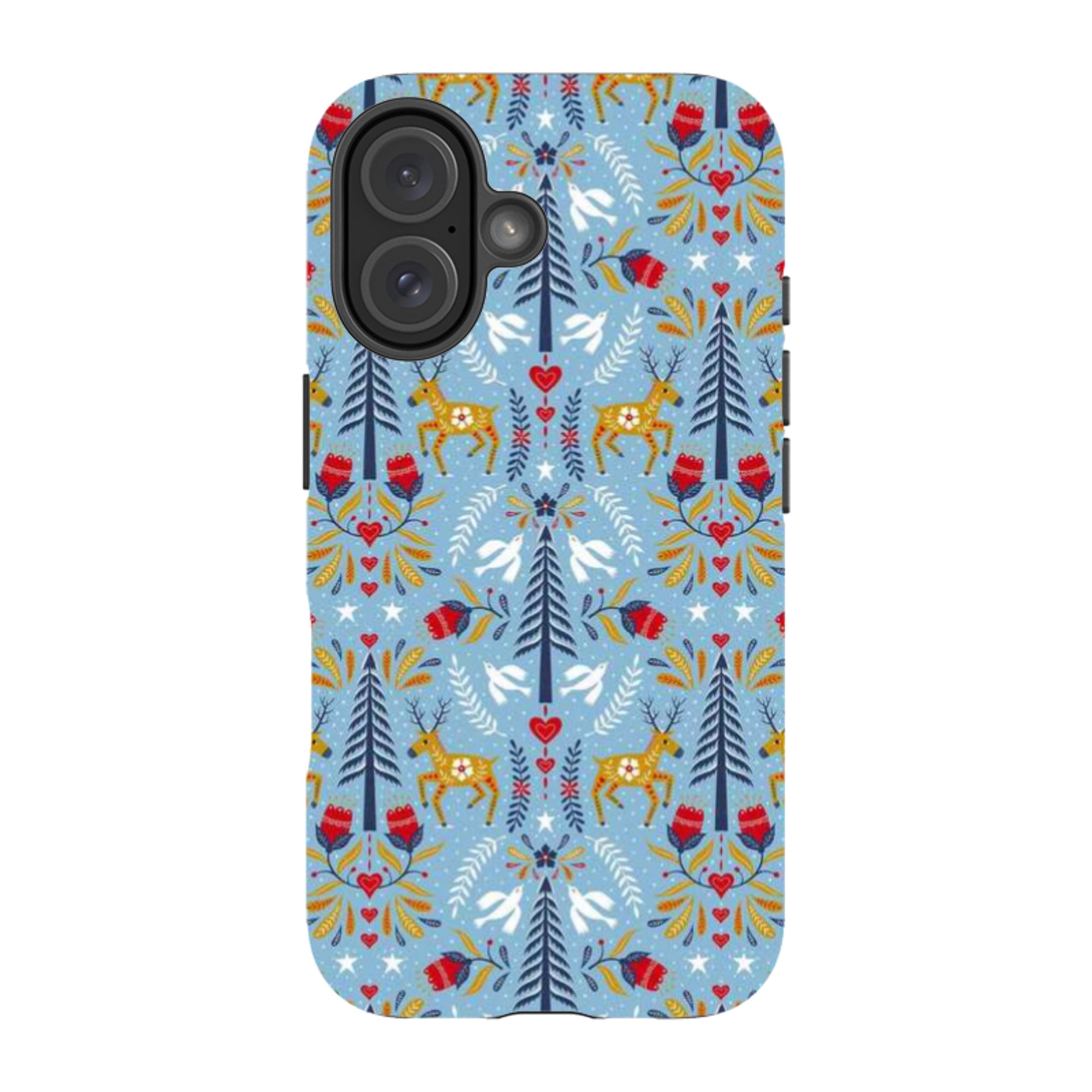 iPhone Tough Case - Xmas Pattern By Suzy Taylor