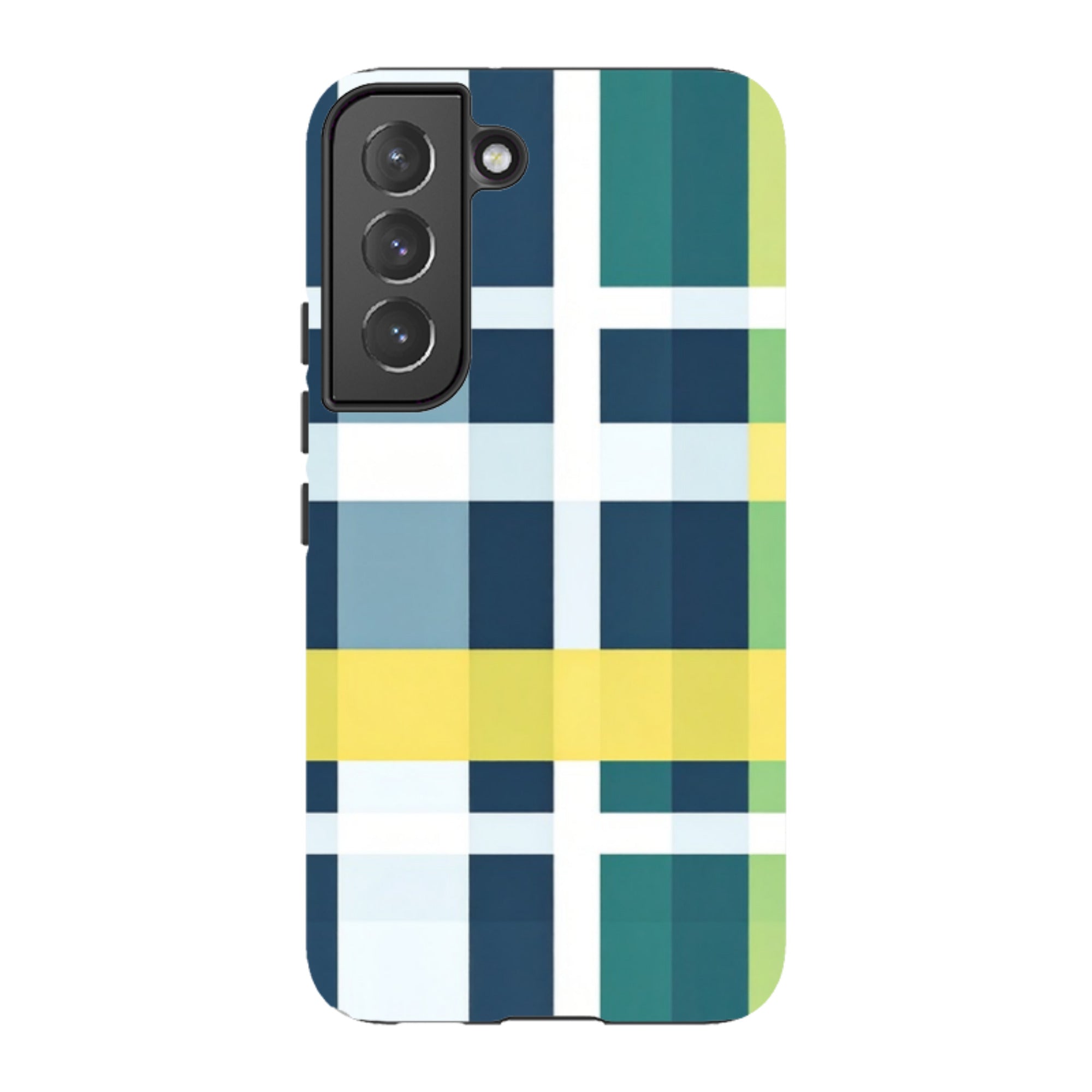 Samsung Tough Case -Forest Gingham