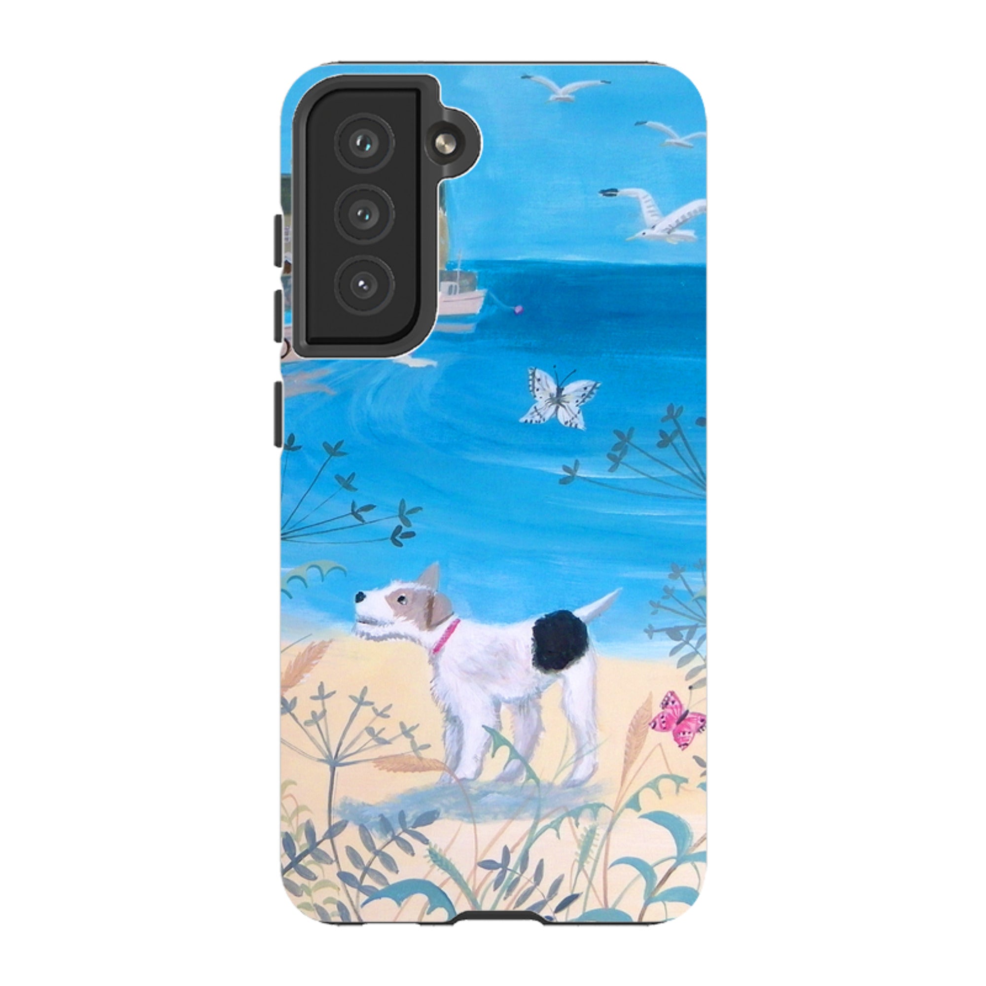 Samsung Tough Case - Seaside Dog By Mary Stubberfield