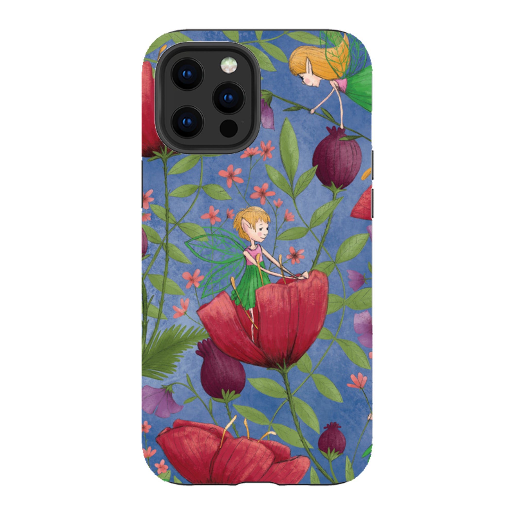 iPhone Tough Case - Fairies And Flowers By Maja Lindberg