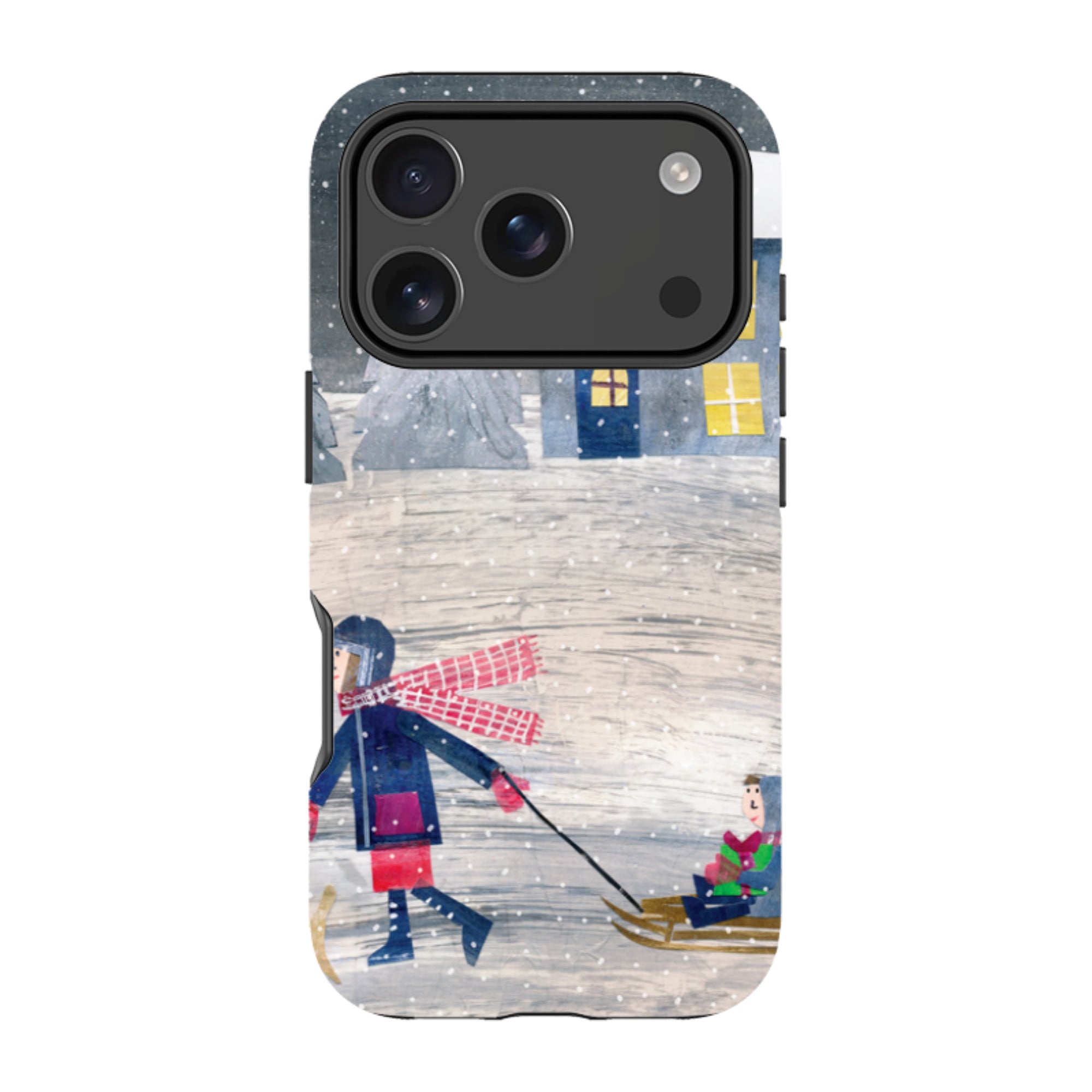 iPhone Tough Case - Sledging By Tracey English