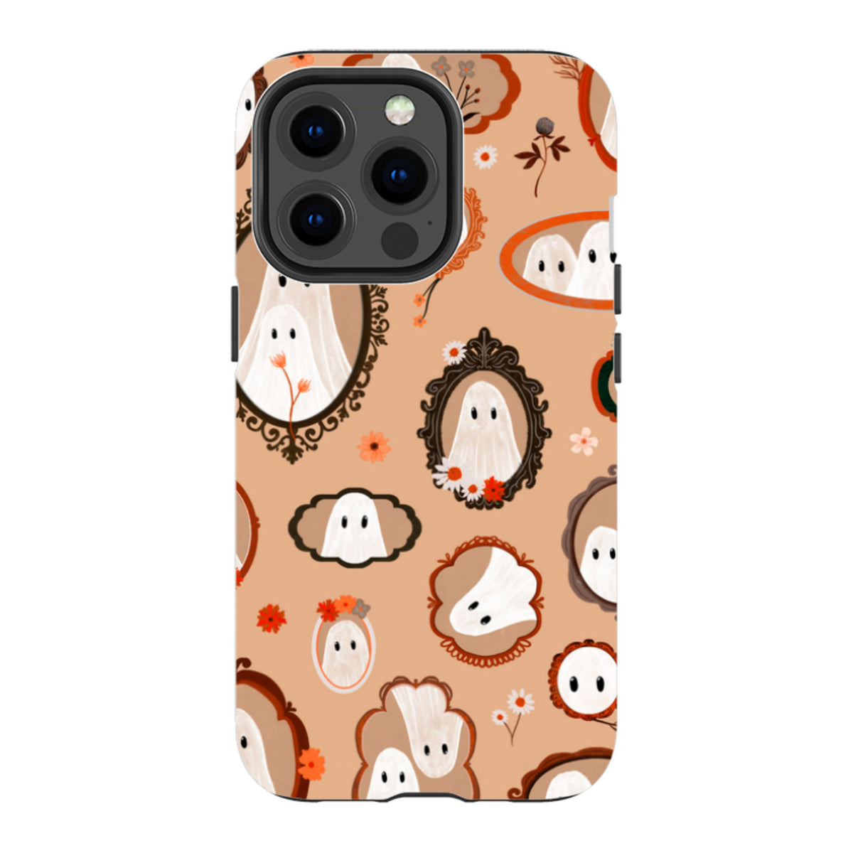 iPhone Tough Case - Framed Ghosts - Cider Clay By Katherine Quinn