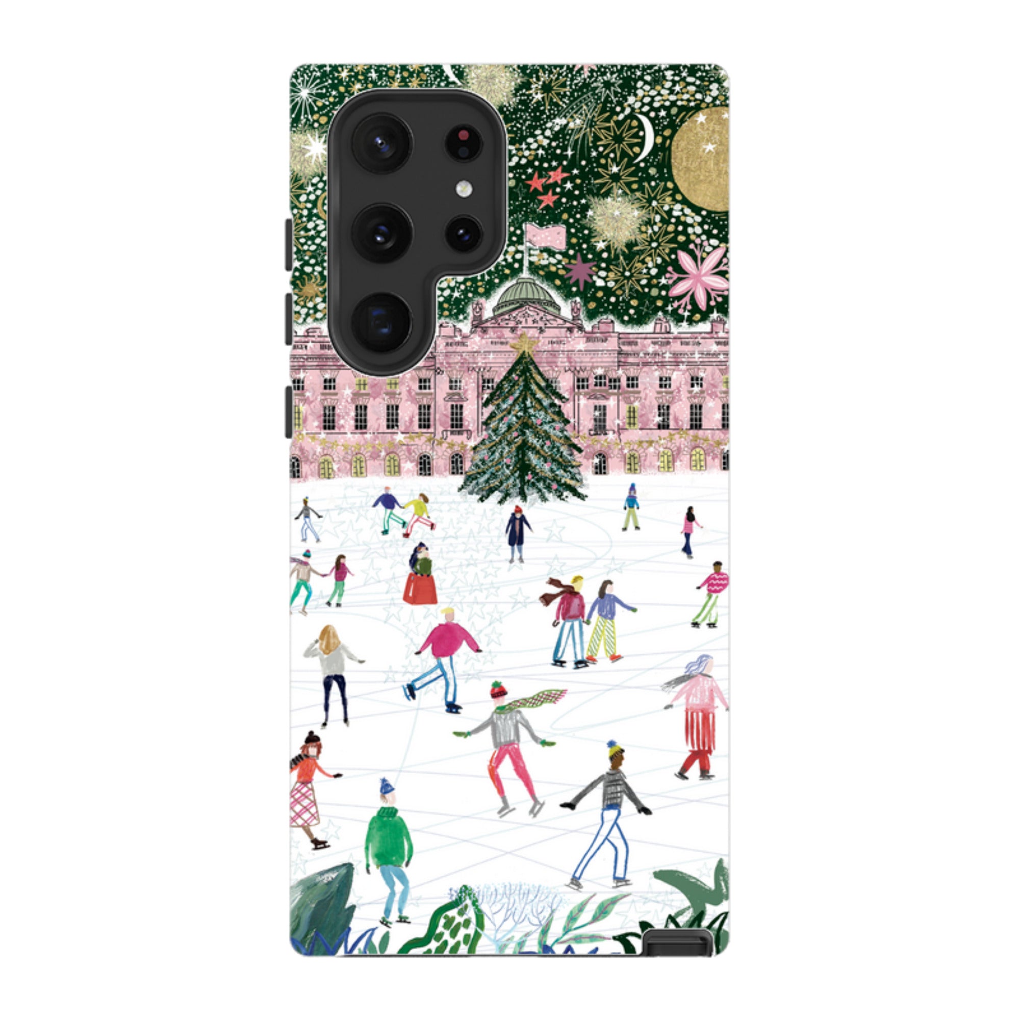 Samsung Tough Case - Skating At Somerset House By Emma Frances Grant