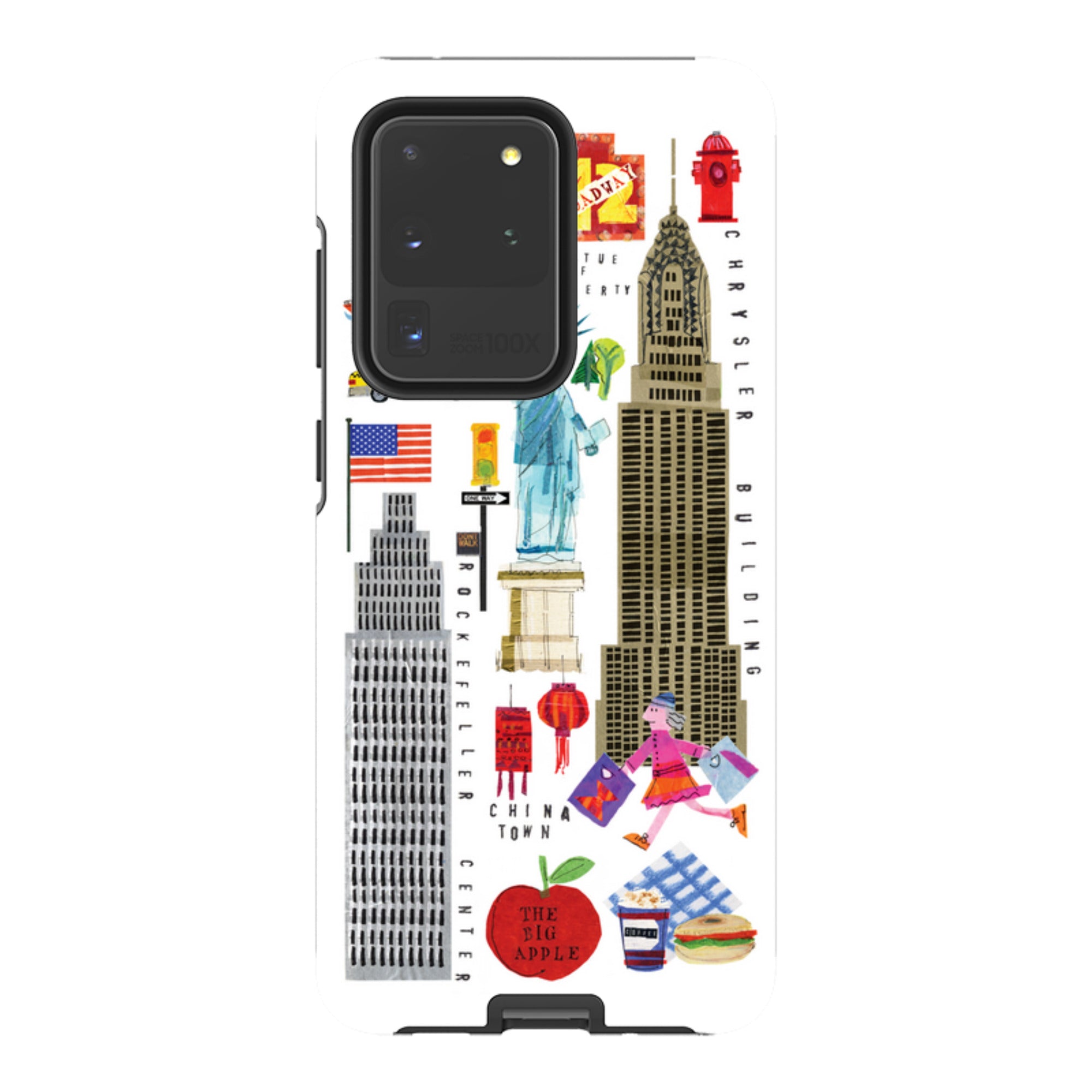 Samsung Tough Case - New York Icons By Tracey English