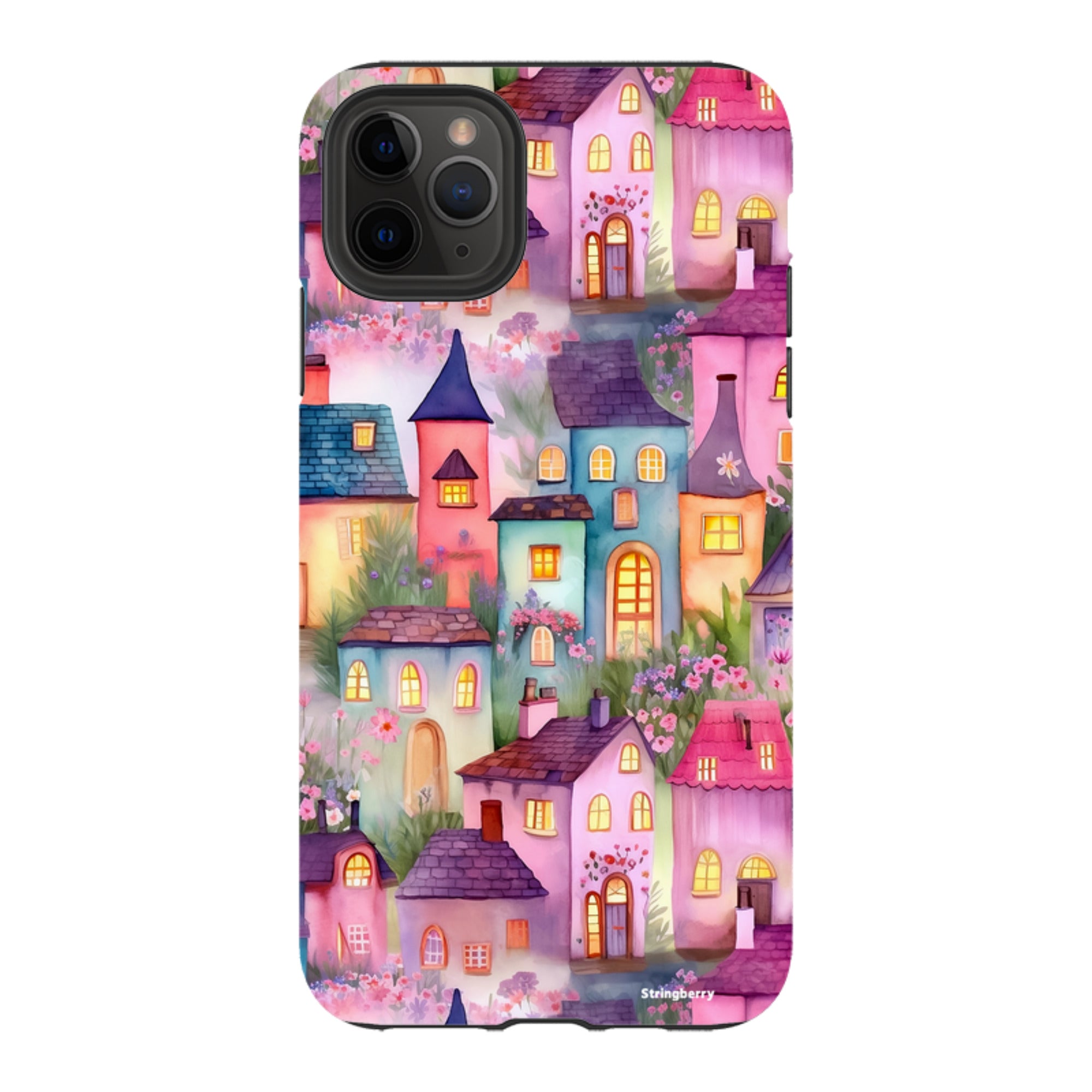 iPhone Tough Case - Fairy Houses