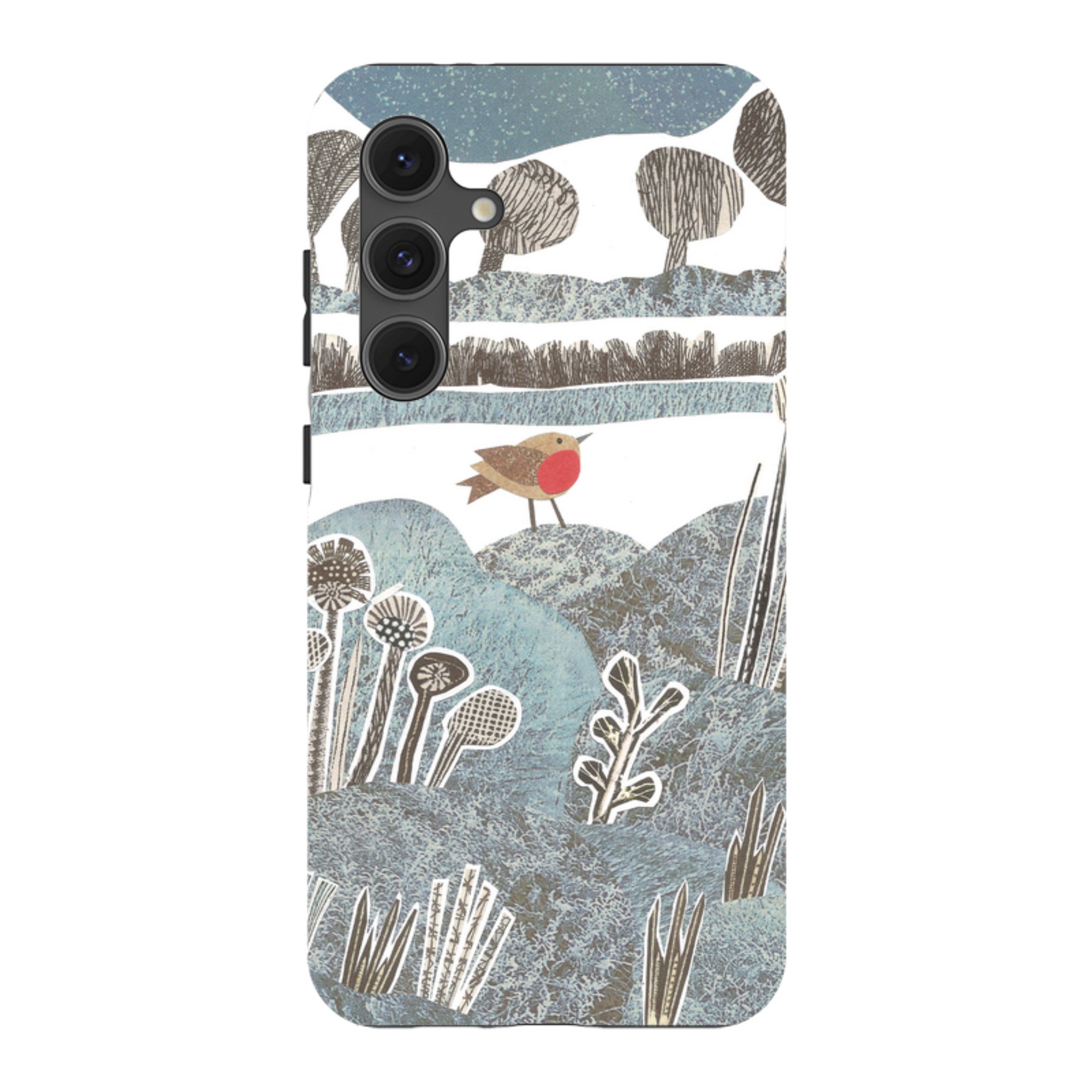 Samsung Tough Case - Frost Robin By Jane Robbins