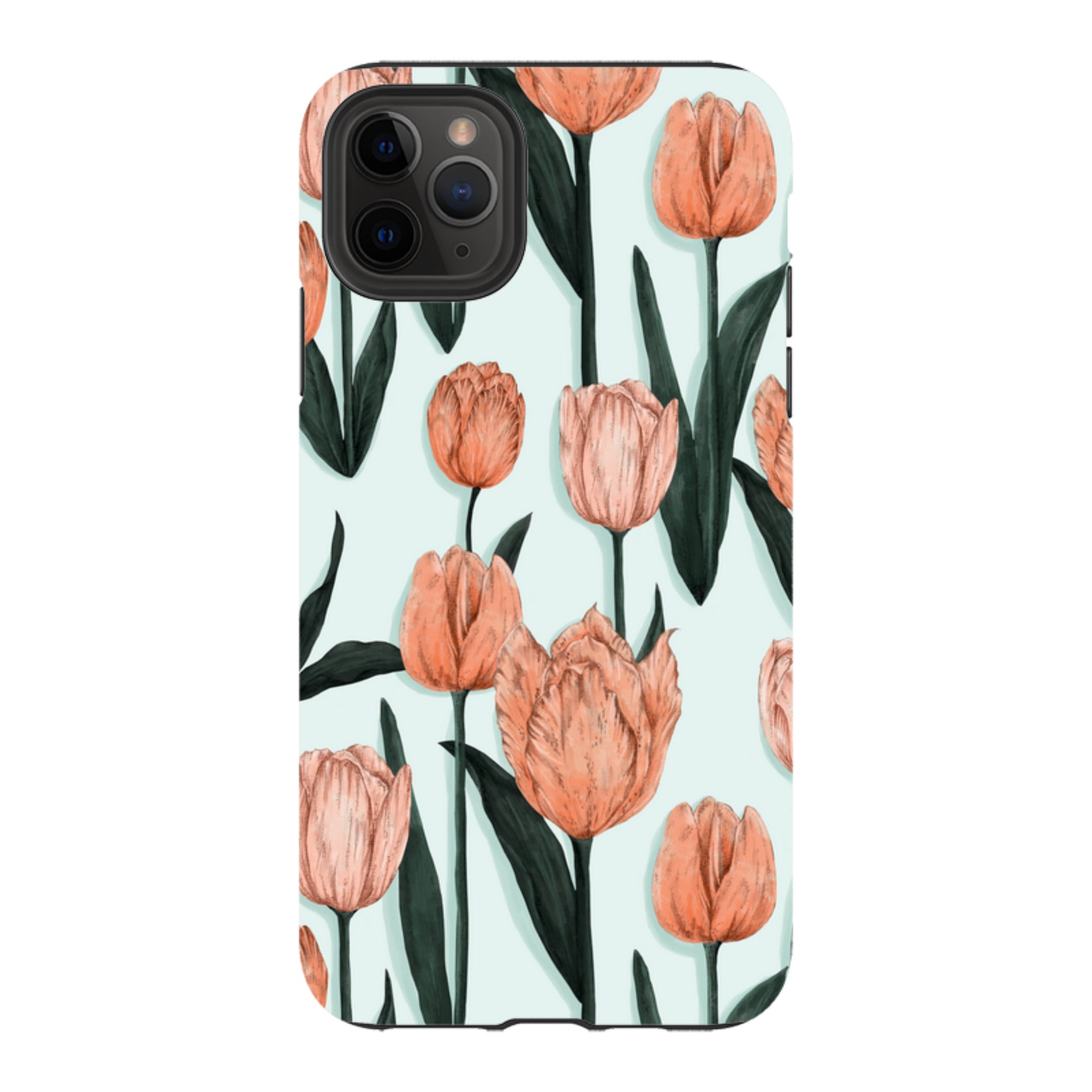 iPhone Tough Case - Tulips By Jade Mosinski