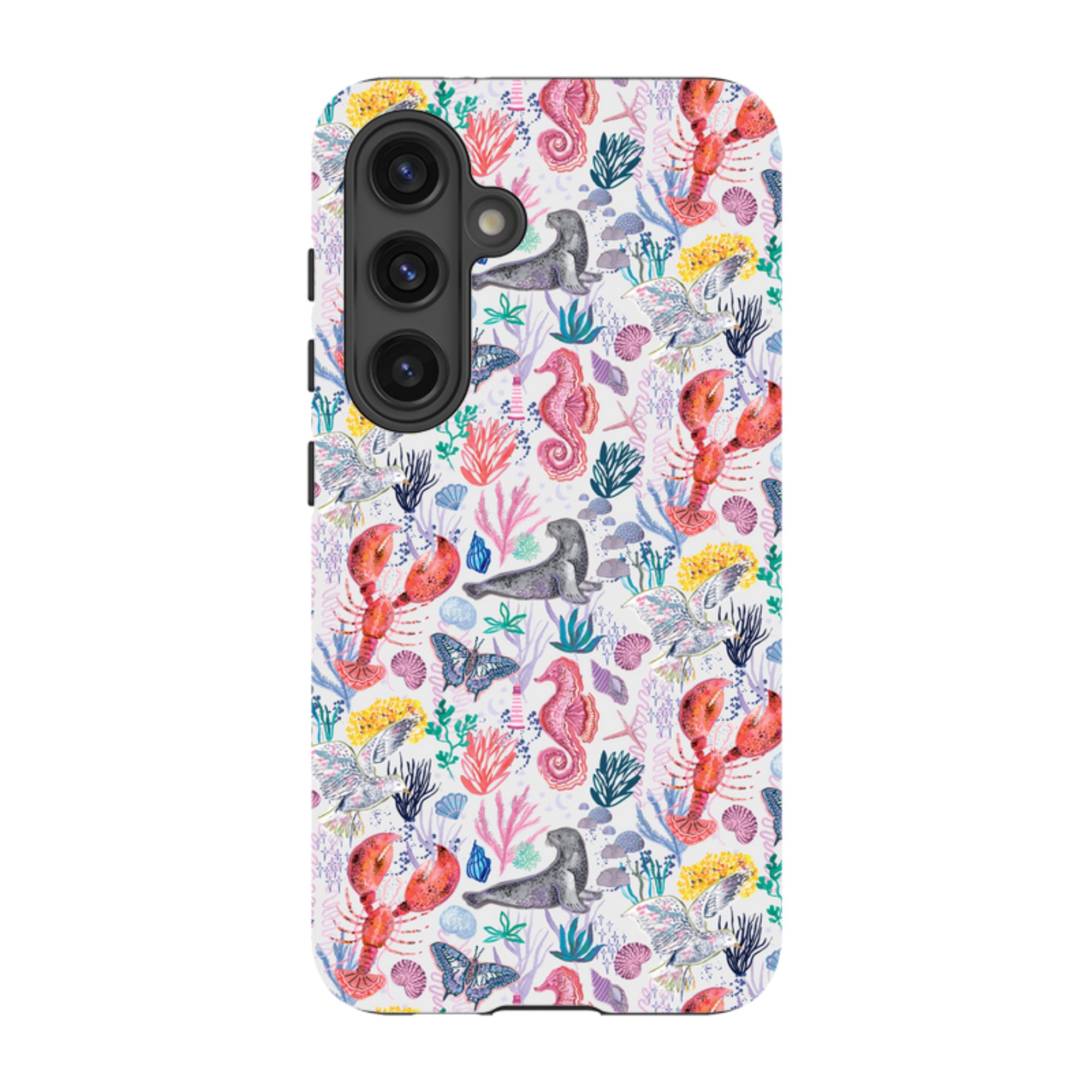 Samsung Tough  Case - Coastline Pattern D By Emma Frances Grant