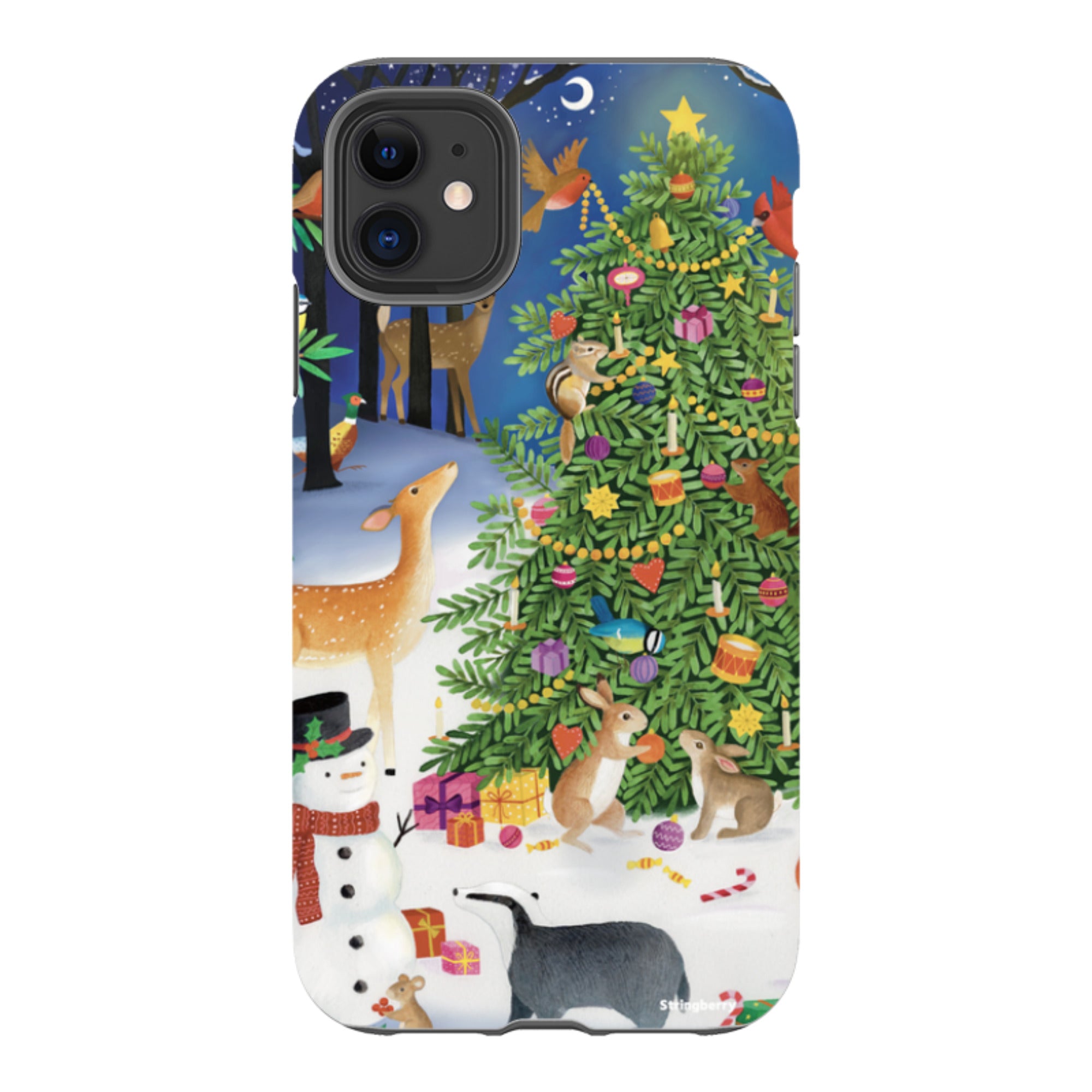 iPhone Tough Case - Xmas Pattern IV By Bex Parkin