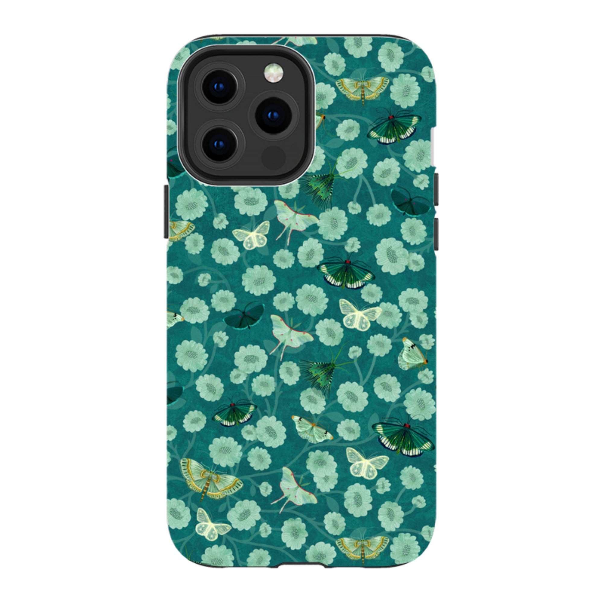 iPhone MagSafe Tough Case - Small Moths 2 By Katherine Quinn