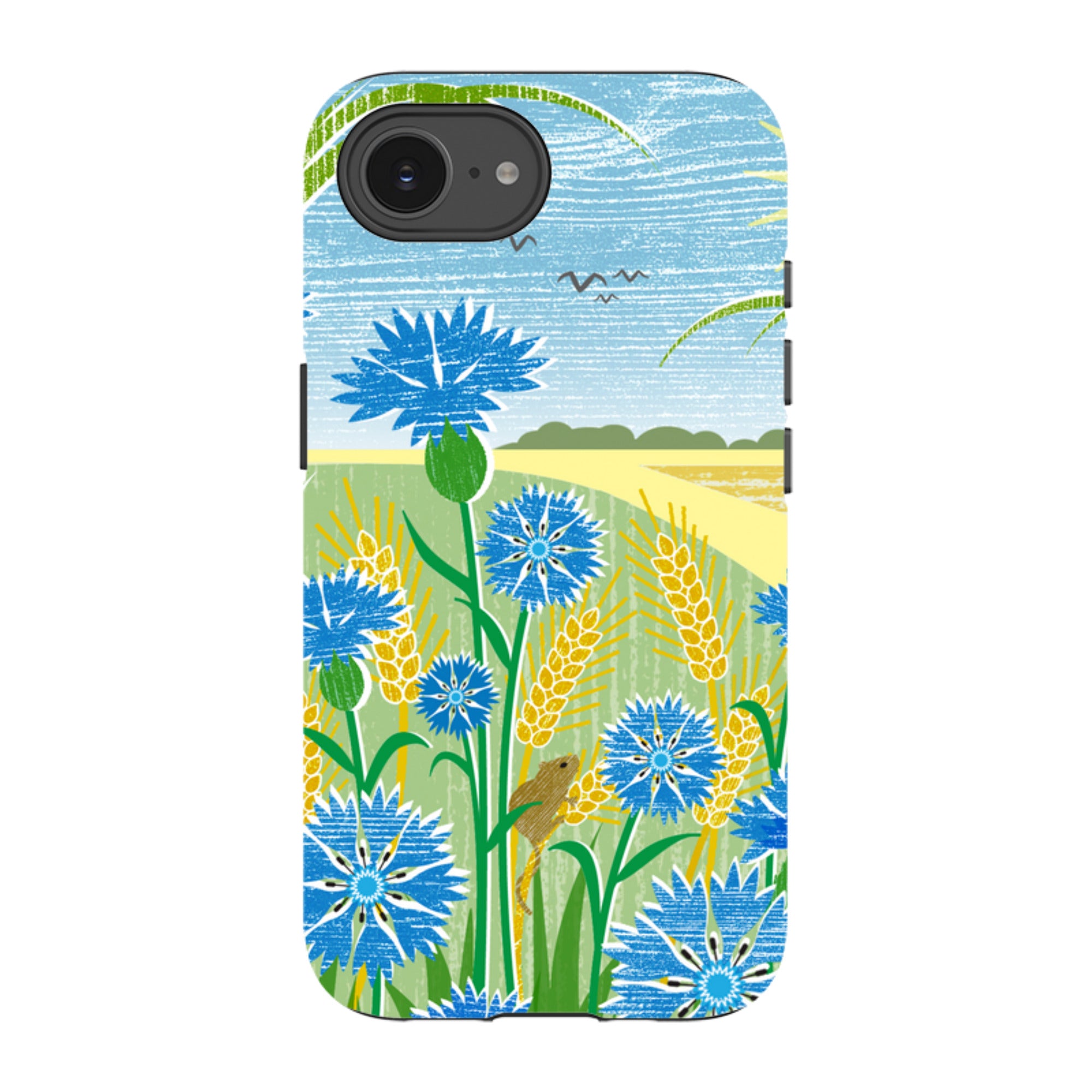 iPhone Tough Case - Cornflowers By Liane Payne