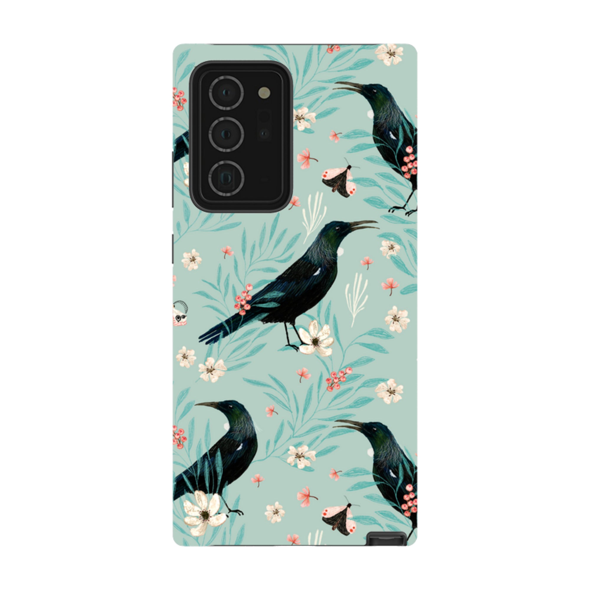 Samsung Tough Case - Tui Light Blue By Katherine Quinn