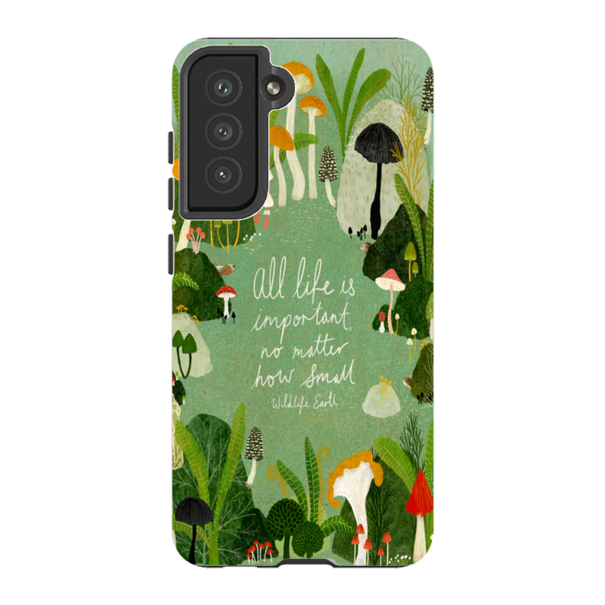 Samsung Tough Case - Wildlife Text By Katherine Quinn