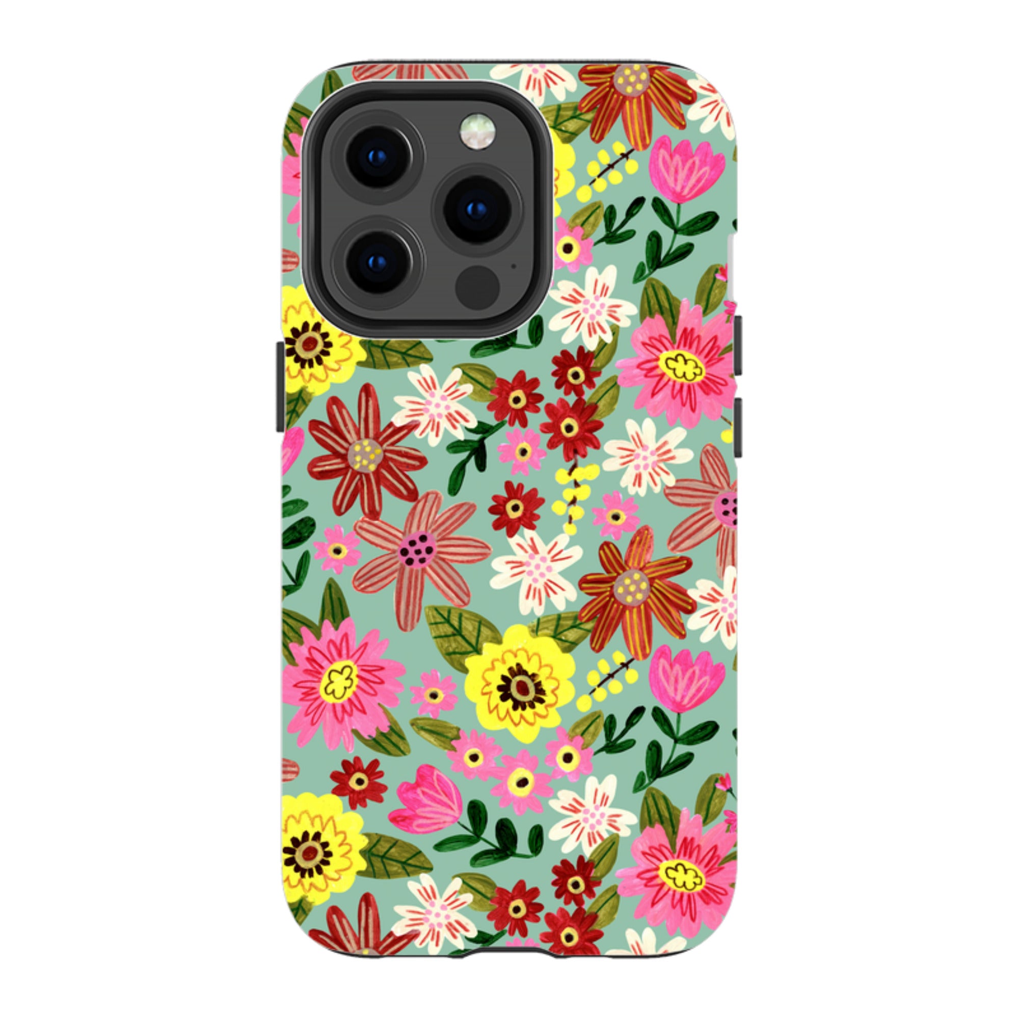 iPhone Tough Case - Spring Floral II By Caroline Bonne Muller