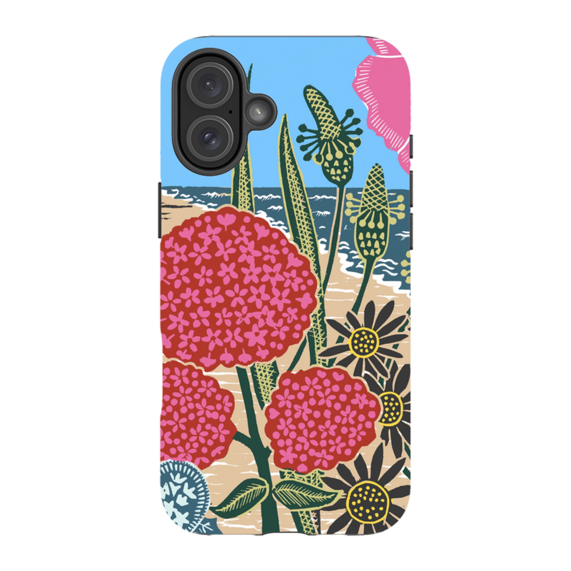iPhone Tough Case - Beach By Kate Heiss
