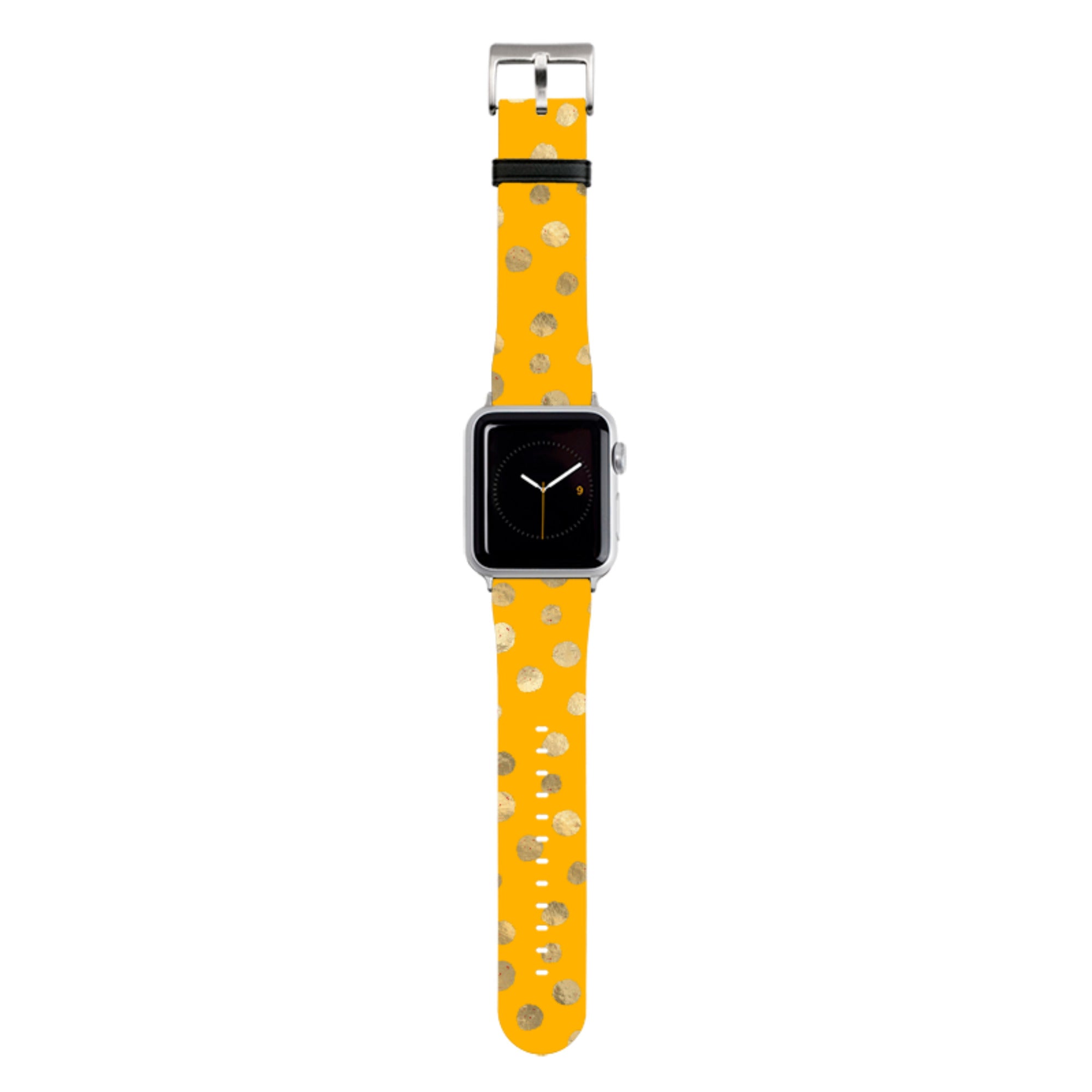 Honey and Gold Dots Apple Watch Strap