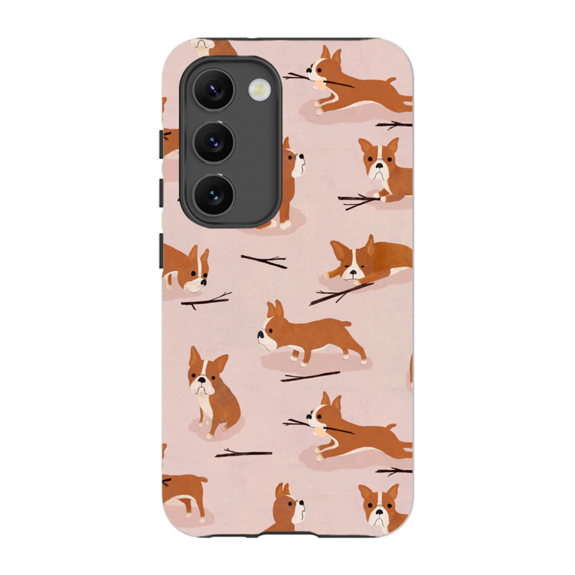 Samsung Tough Case - Boston Terrier By Katherine Quinn
