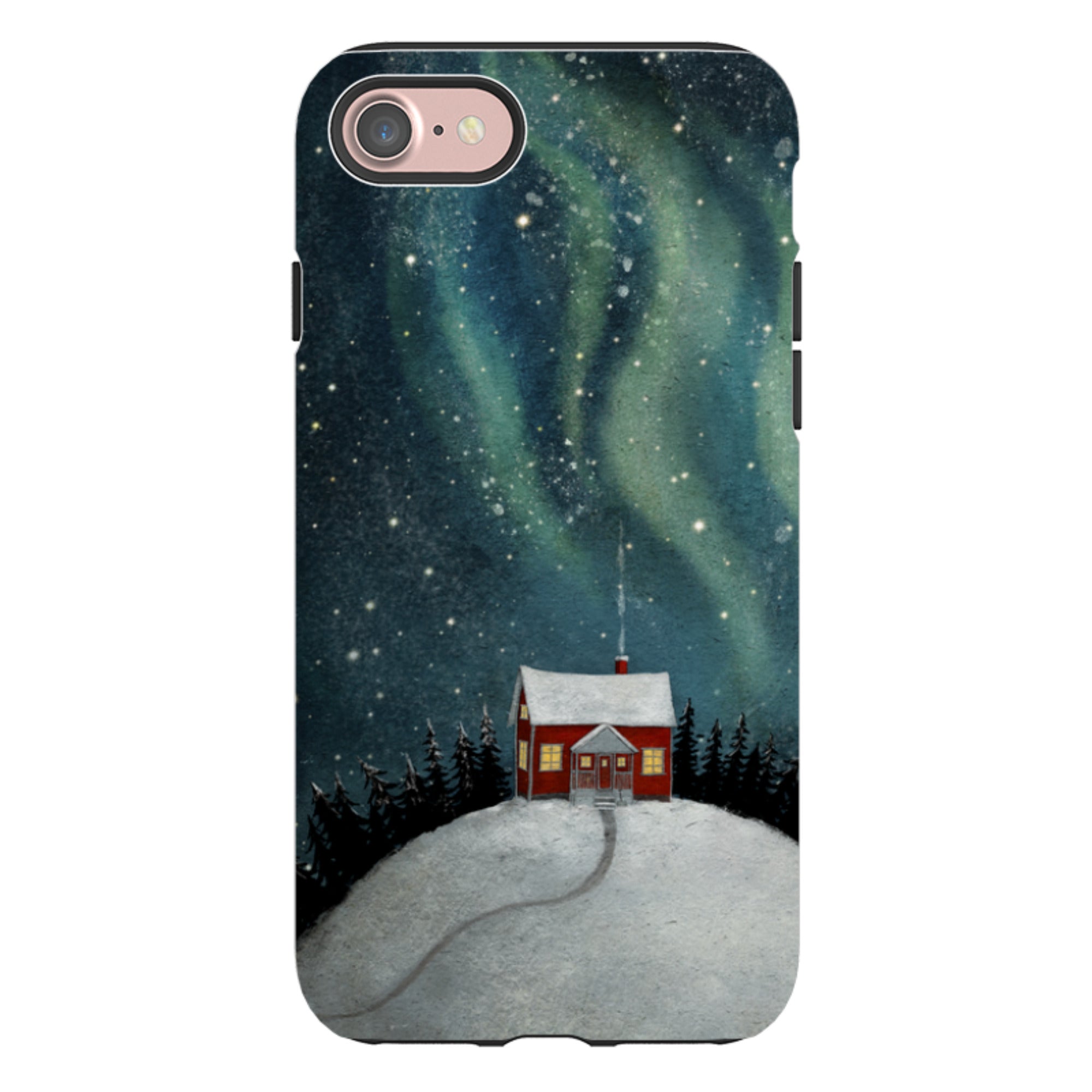 iPhone Tough Case - Northern Light By Maja Lindberg